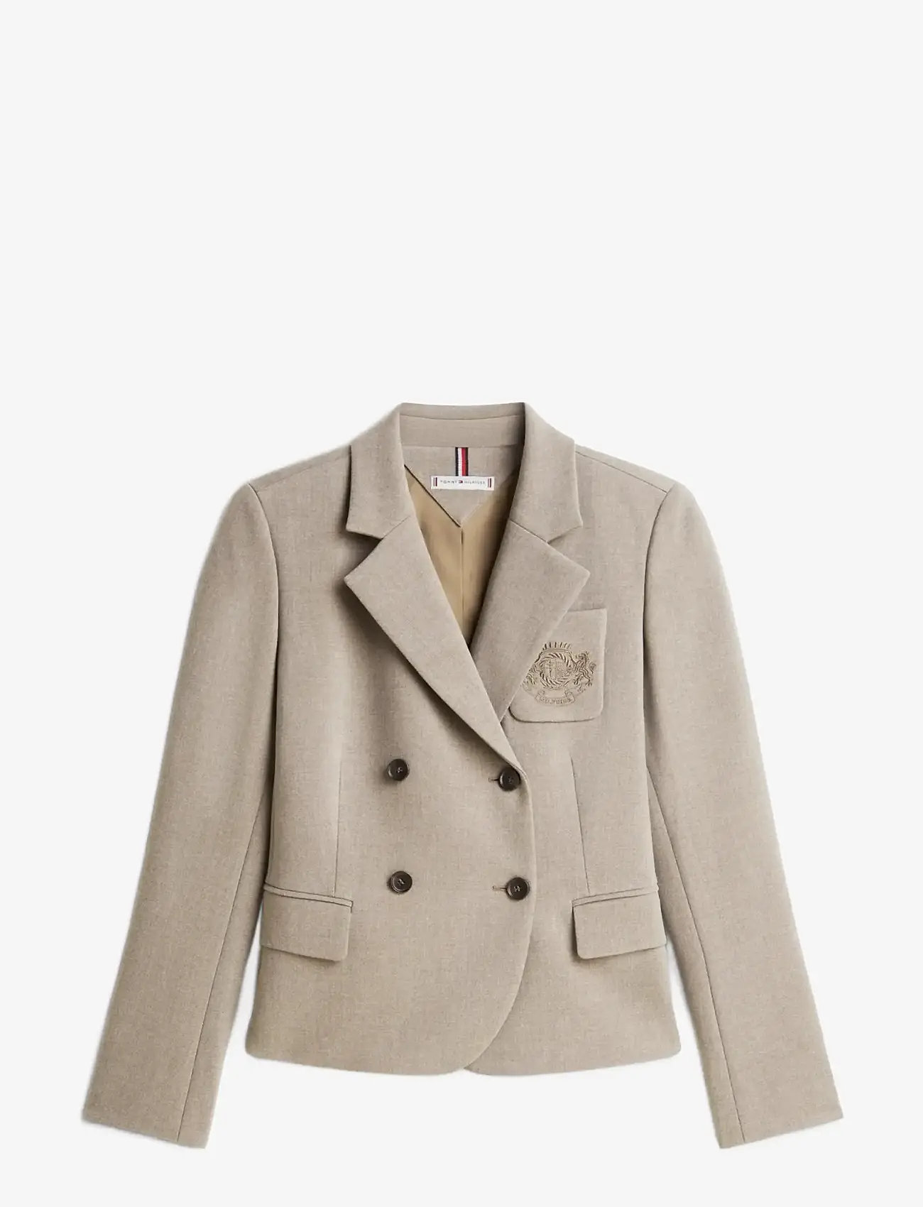 Tommy Hilfiger - PUNTO SLIM DB BLAZER - dobbeltradede blazere - heather taupe - 1