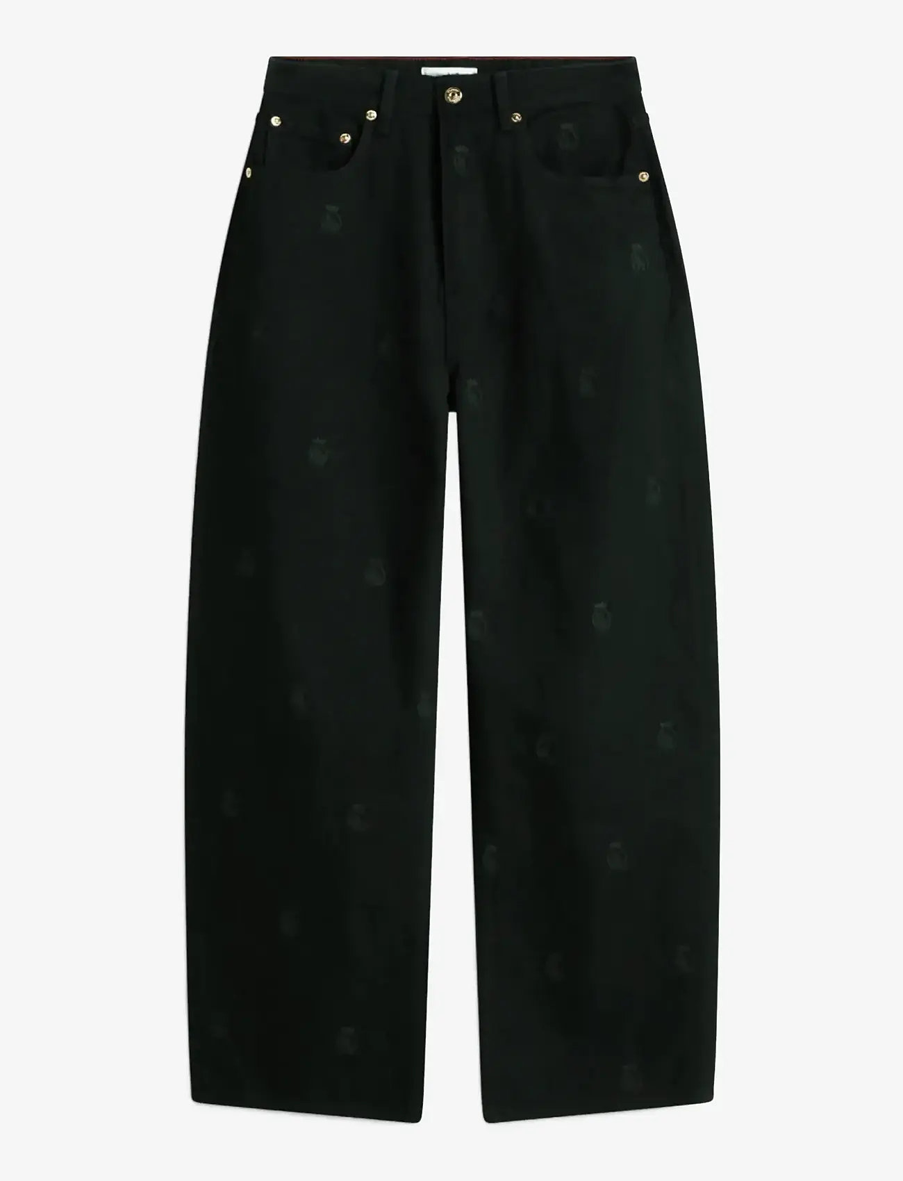 Tommy Hilfiger - DNM AO CREST BLACK BARREL RW - barrel jeans - black - 1