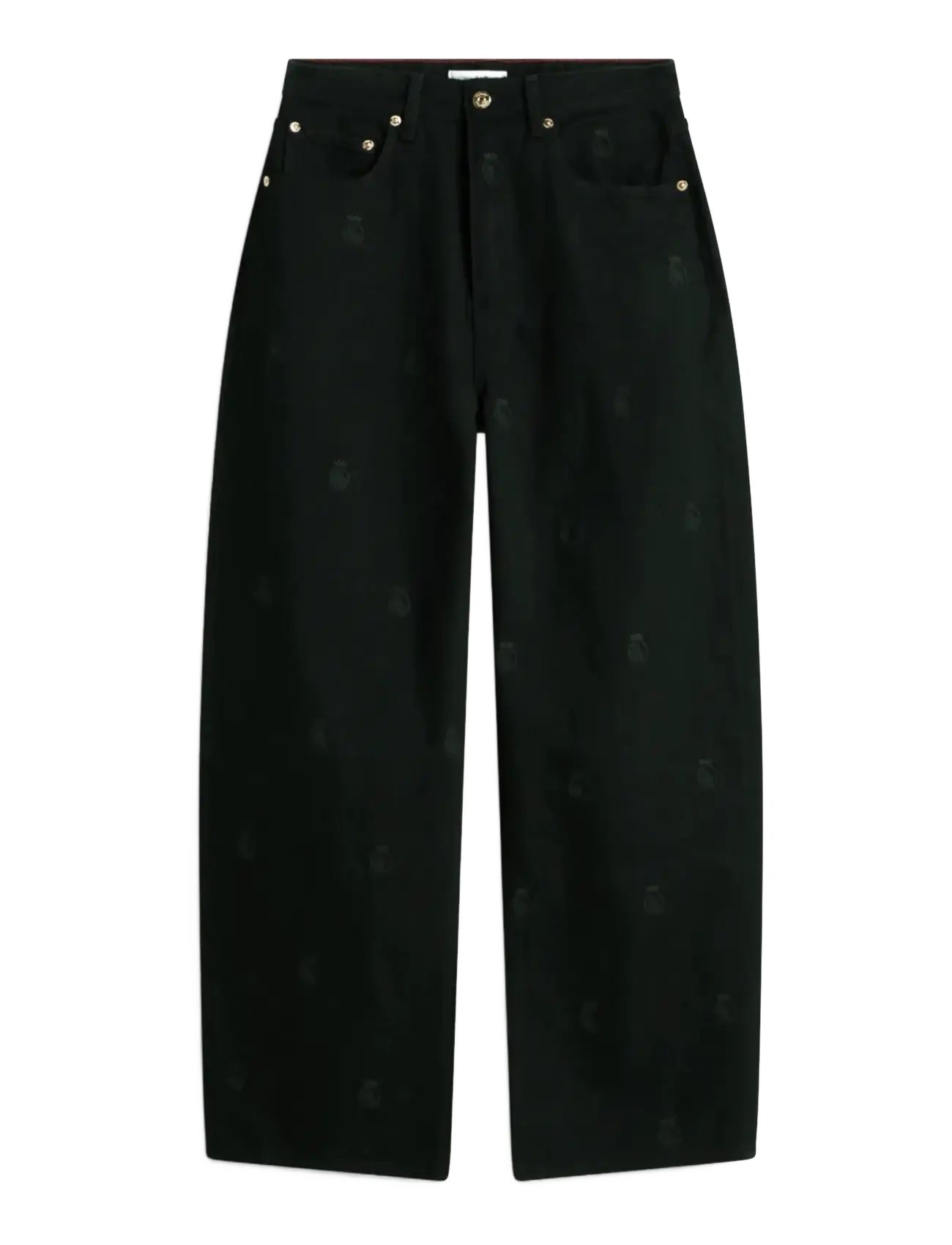 Tommy Hilfiger - DNM AO CREST BLACK BARREL RW - barrel jeans - black - 1