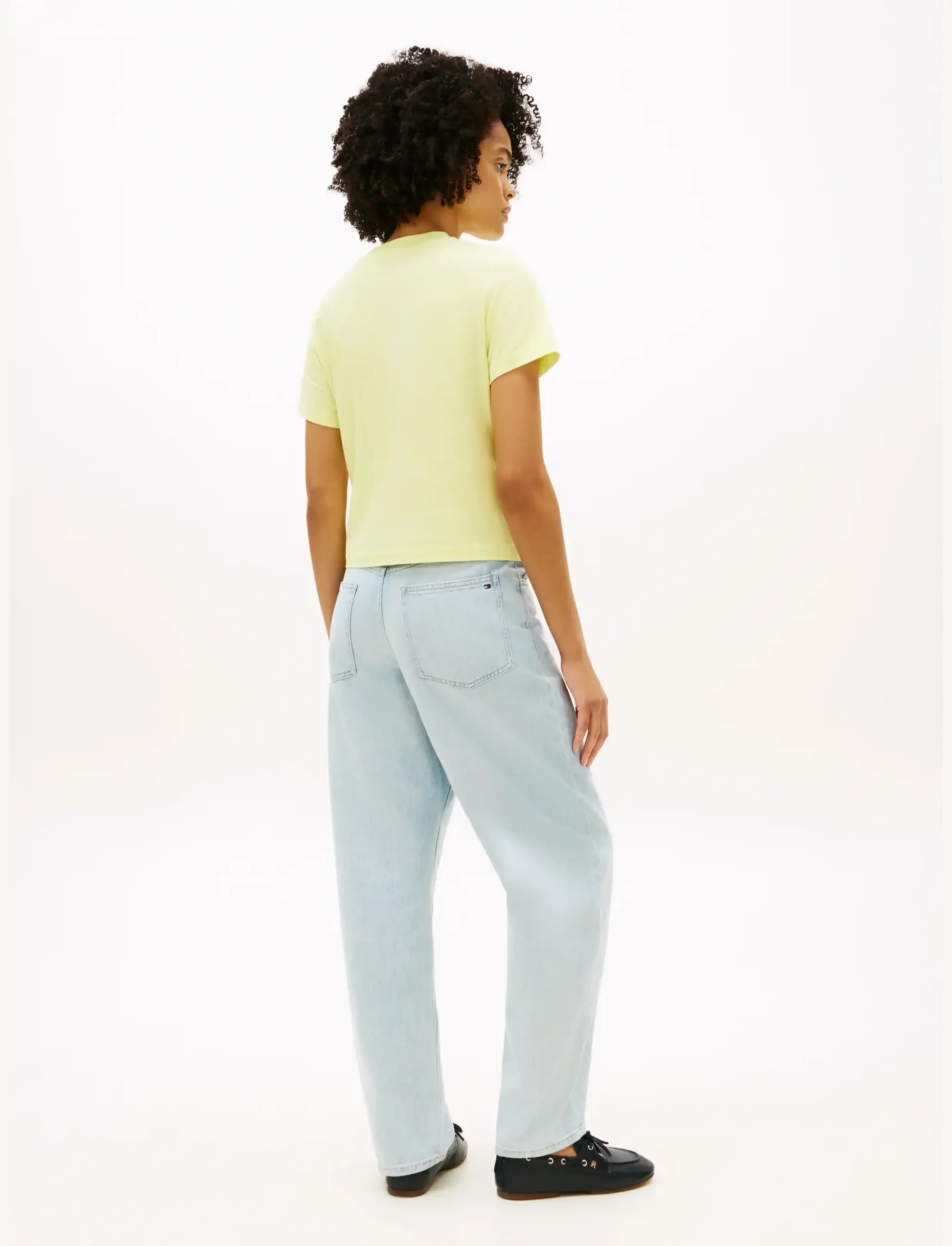 Tommy Hilfiger - TH SCRIPT REG C-NK SS TEE - t-shirts - faded fluro - 2