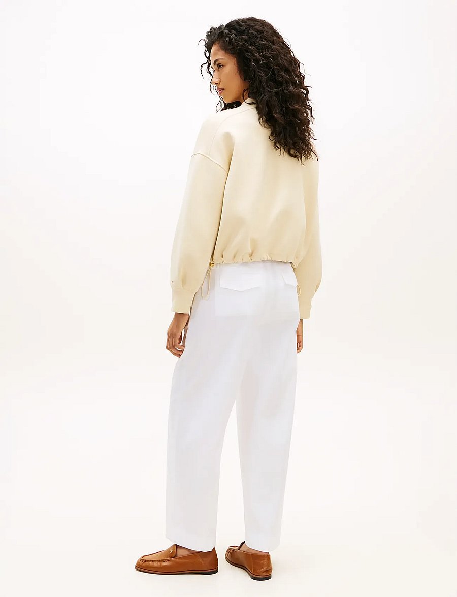 Tommy Hilfiger - GOLD BUTTON BOMBER - bomberjakker - country ivory - 2