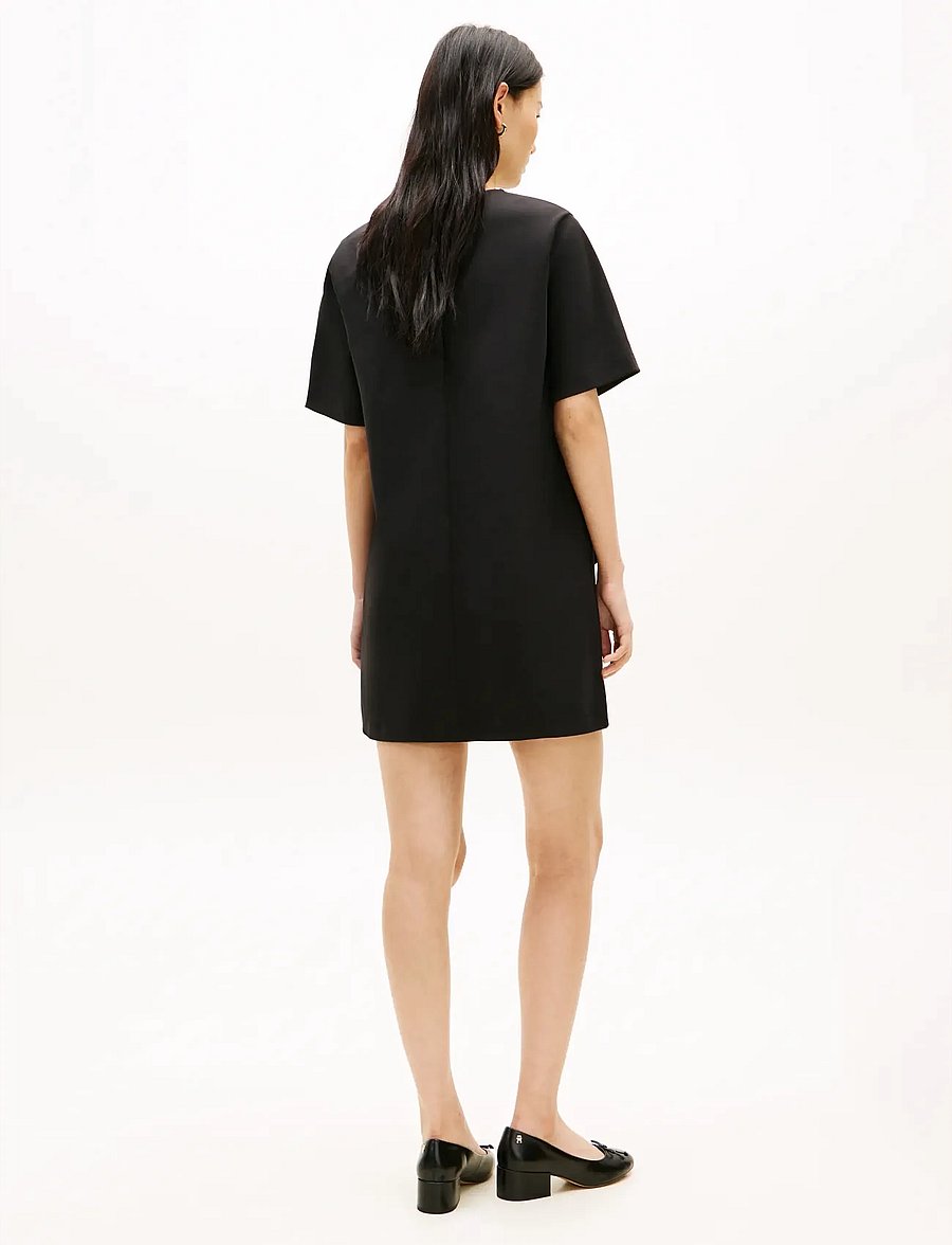 Tommy Hilfiger - GOLD BUTTON SHIFT MINI DRESS - short dresses - black - 3