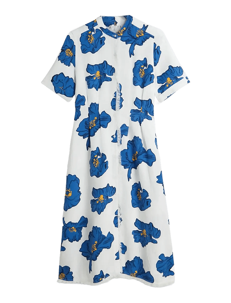 Tommy Hilfiger Frayed Vis/linen Ss Shirt Dress (TOHWW0WW48948) - Midi dresses - Boozt.com Tommy Hilfiger Frayed Vis/linen Ss Shirt Dress (TOHWW0WW48948) - Midi dresses - Boozt.com