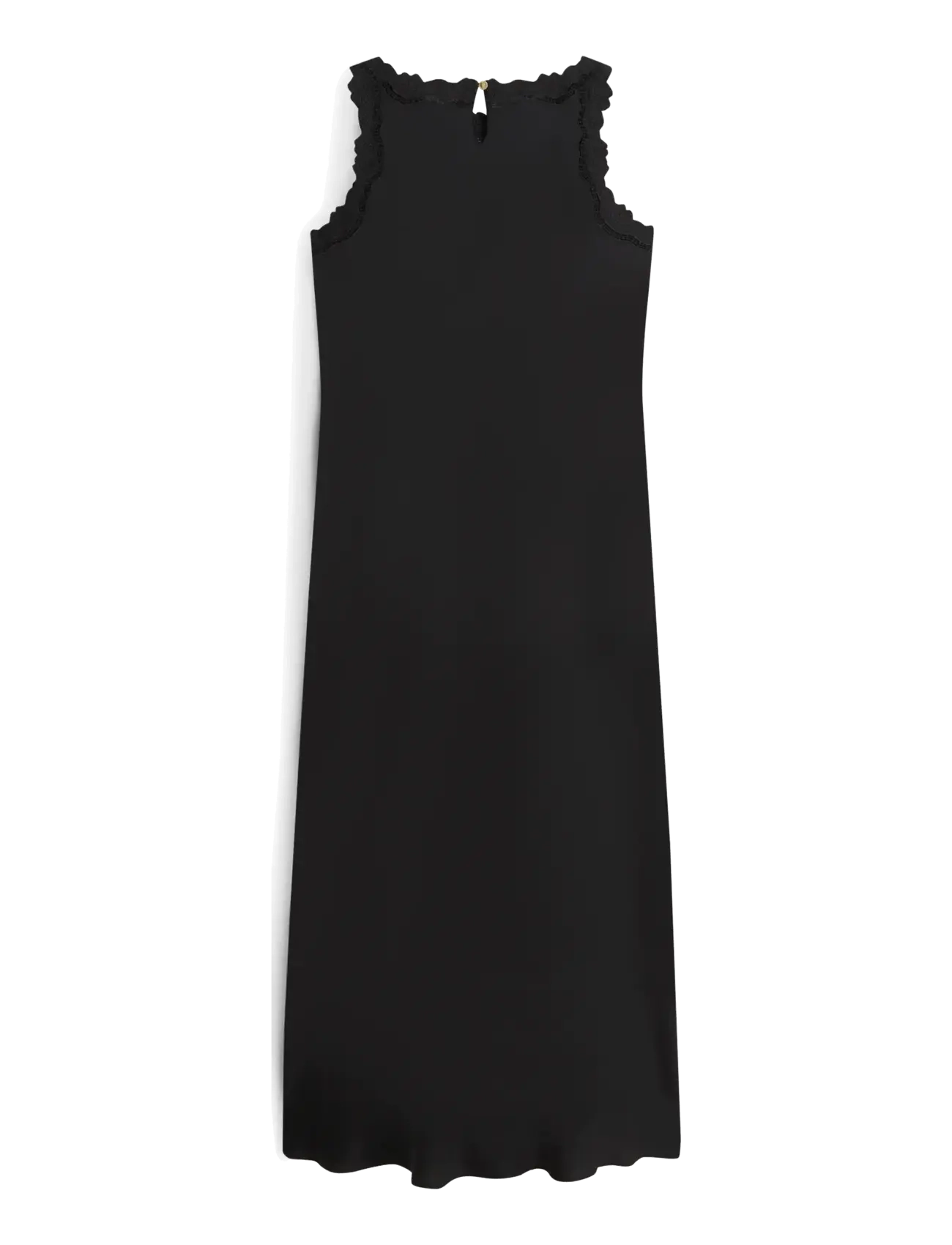 Tommy Hilfiger - EMBROIDERY SATEEN DRESS - slip dresses - black - 2