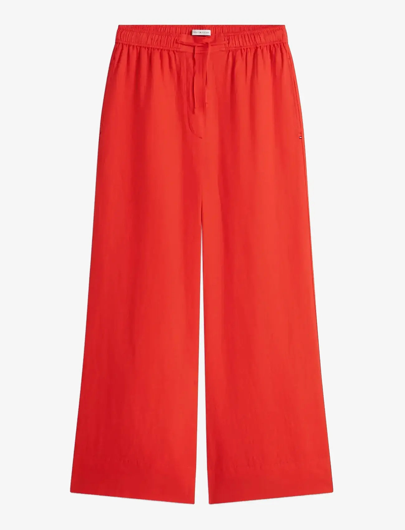 Tommy Hilfiger - ESS LINEN PULL ON PANTS - fireworks - 1