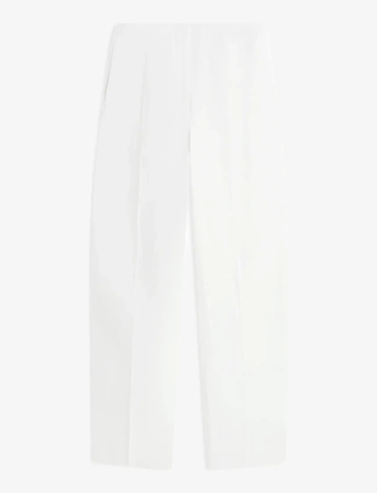 Tommy Hilfiger - LINEN/VIS BARREL PANT - barrel-bukser - th optic white - 1
