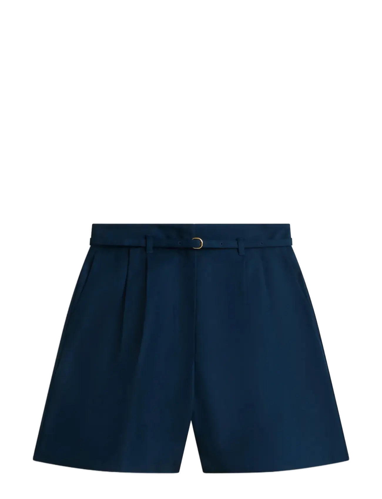 Tommy Hilfiger LINEN BLEND SHORT - Tøj - DARK NIGHT NAVY / navy