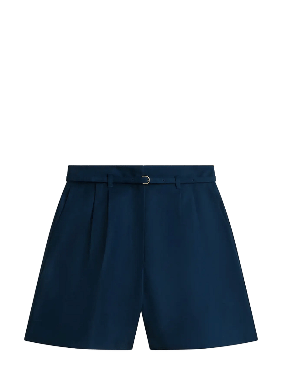 Tommy Hilfiger - LINEN BLEND SHORT - leinen-shorts - dark night navy - 1
