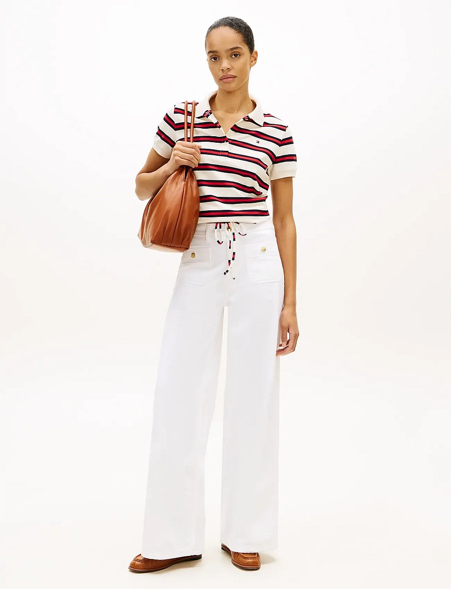 Tommy Hilfiger - MULTISTRIPE MODERN SS POLO - poloshirts - preppy stripe calico fireworks - 3