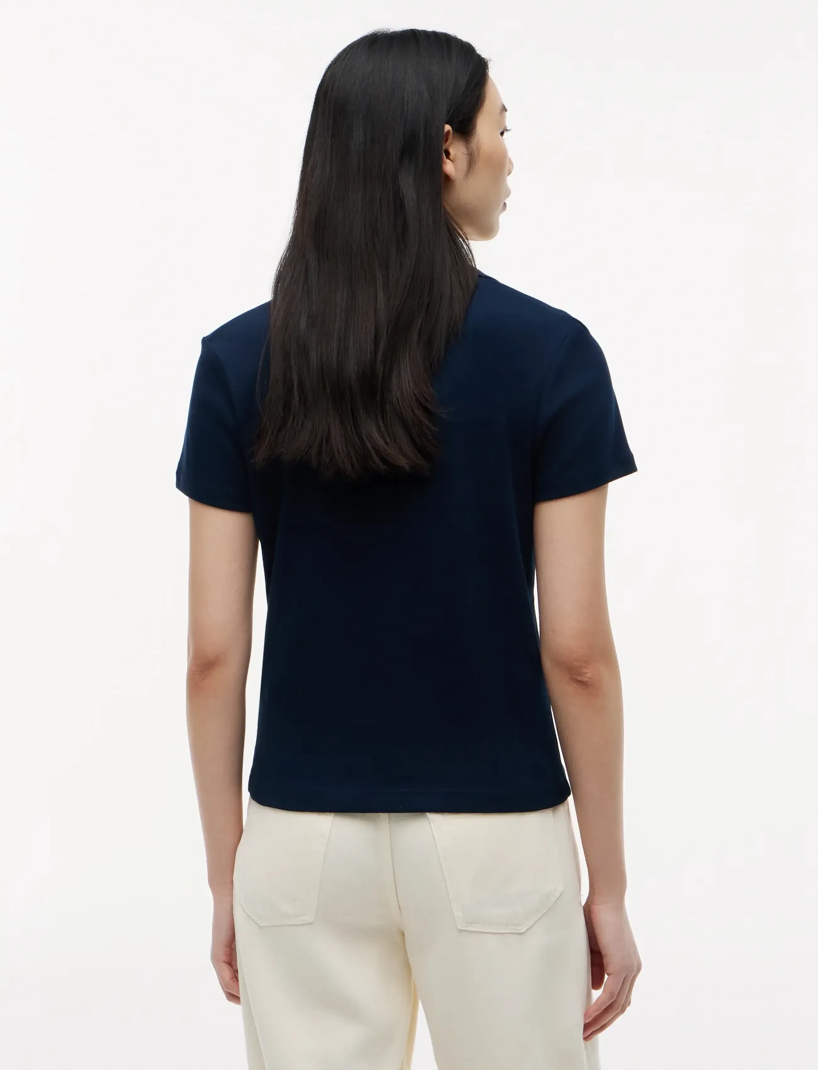 TOMMY HILFIGER Gold Button Slim Ss Polo blusar dam – bild 2