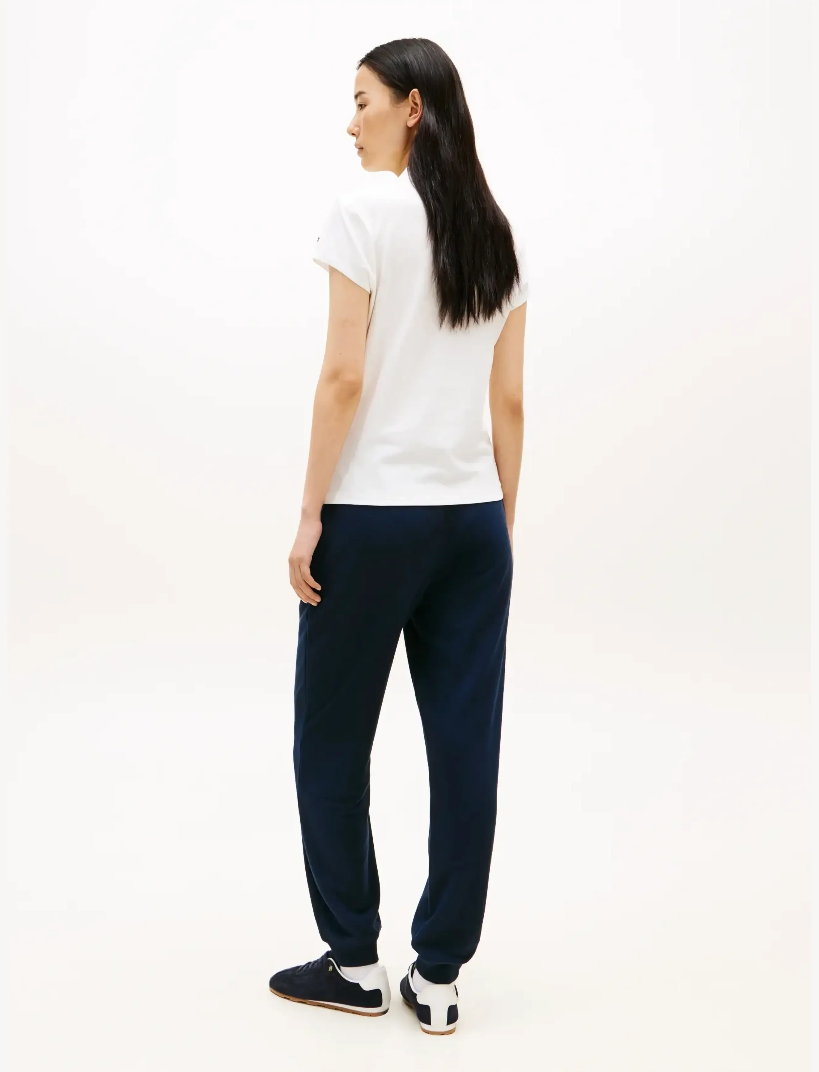 Tommy Hilfiger - TH SCRIPT SLIM SS POLO - poloshirts - ecru - 2