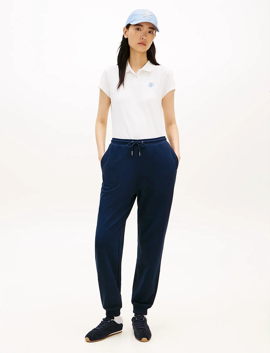 Tommy Hilfiger - TH SCRIPT SLIM SS POLO - poloer - ecru - 3