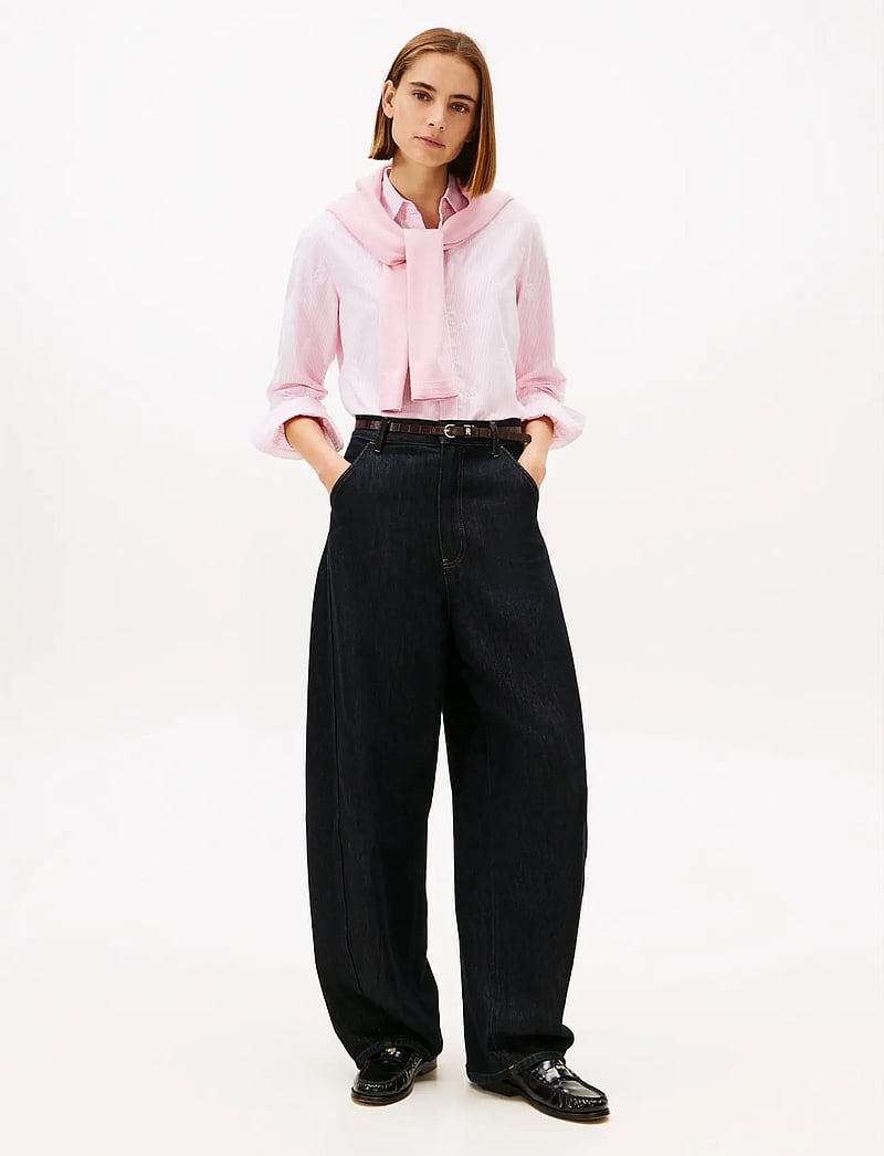 Tommy Hilfiger - OXFORD AOP RELAXED SHIRT - långärmade skjortor - classic ithaca stp mid pink - 3