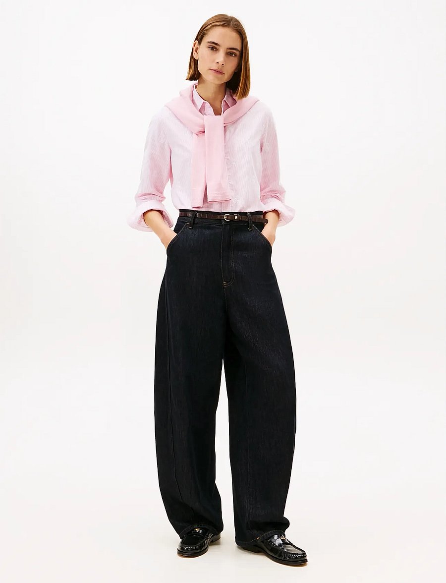Tommy Hilfiger - OXFORD AOP RELAXED SHIRT - langærmede skjorter - classic ithaca stp mid pink - 3