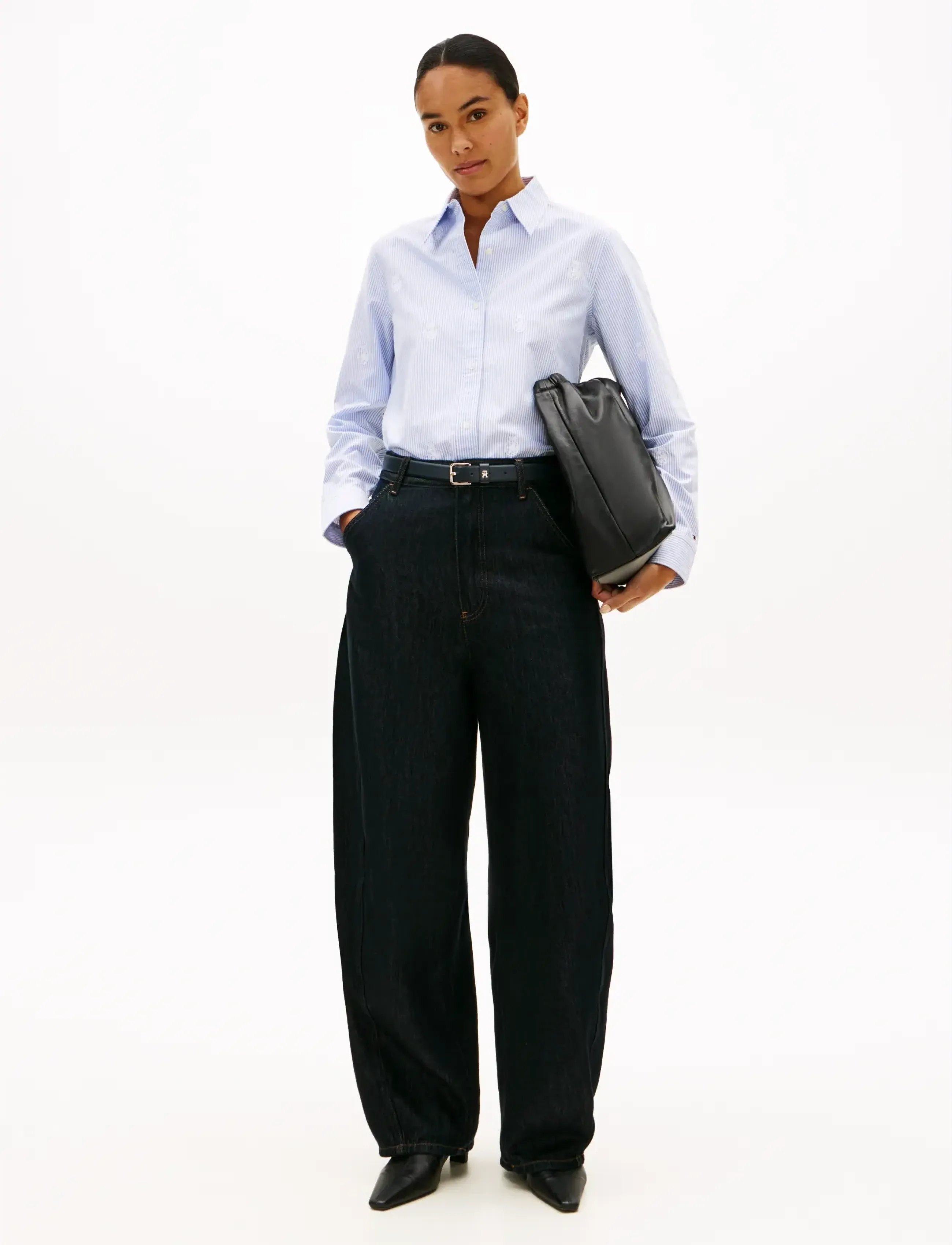 Tommy Hilfiger - OXFORD AOP RELAXED SHIRT - chemises à manches longues - classic ithaca   mid blue - 2