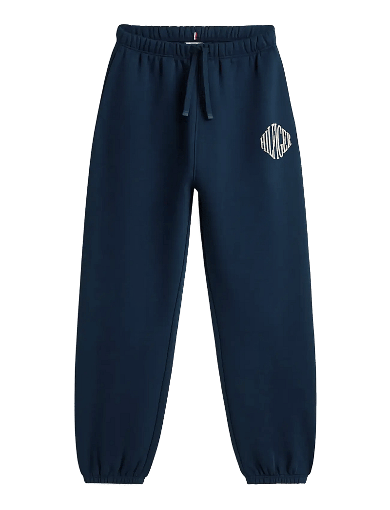 Tommy Hilfiger - VARSITY TERRY SWEATPANT - alltags-style - dark night navy - 1