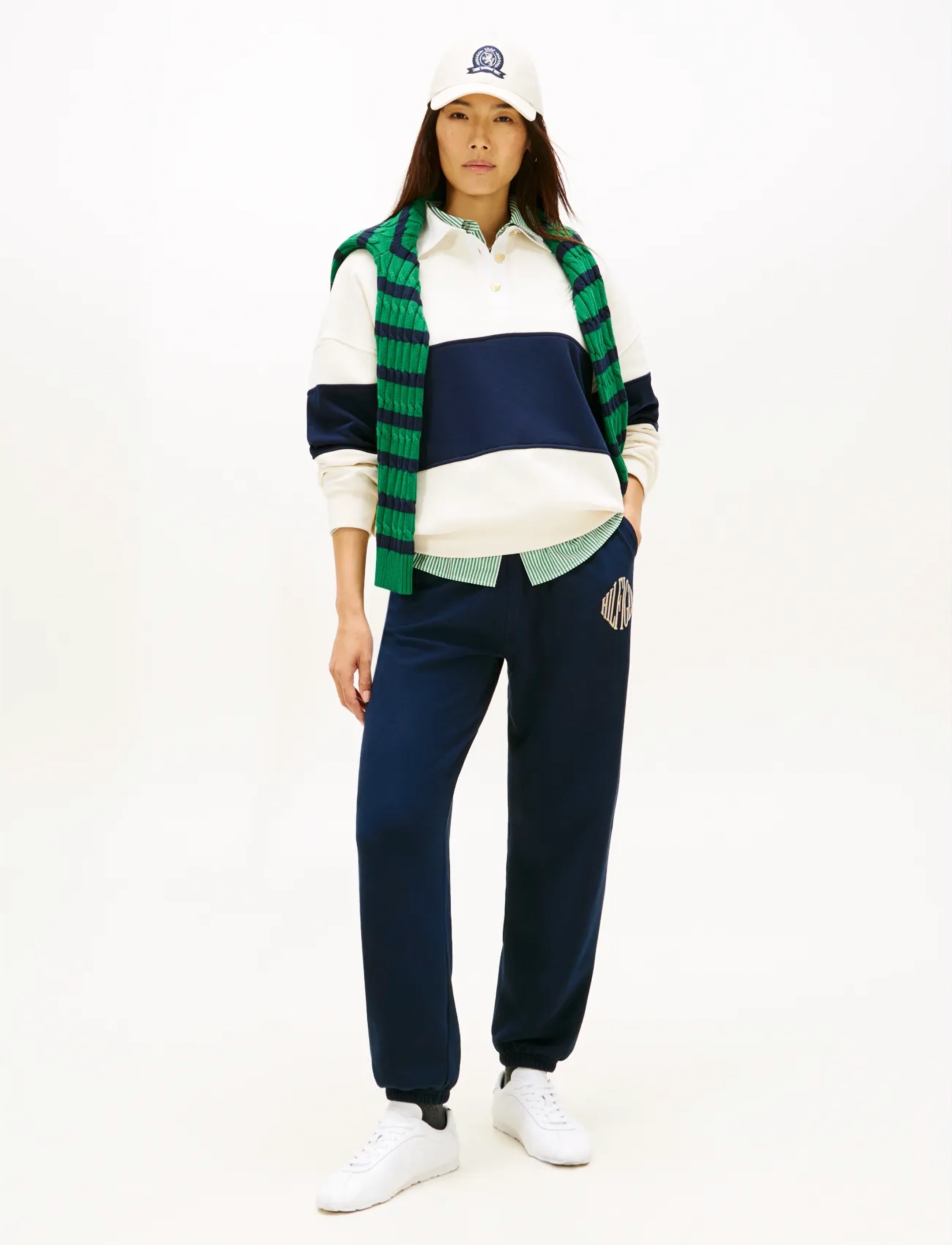 TOMMY HILFIGER Varsity Terry Sweatpant mjukisbyxor dam – bild 2