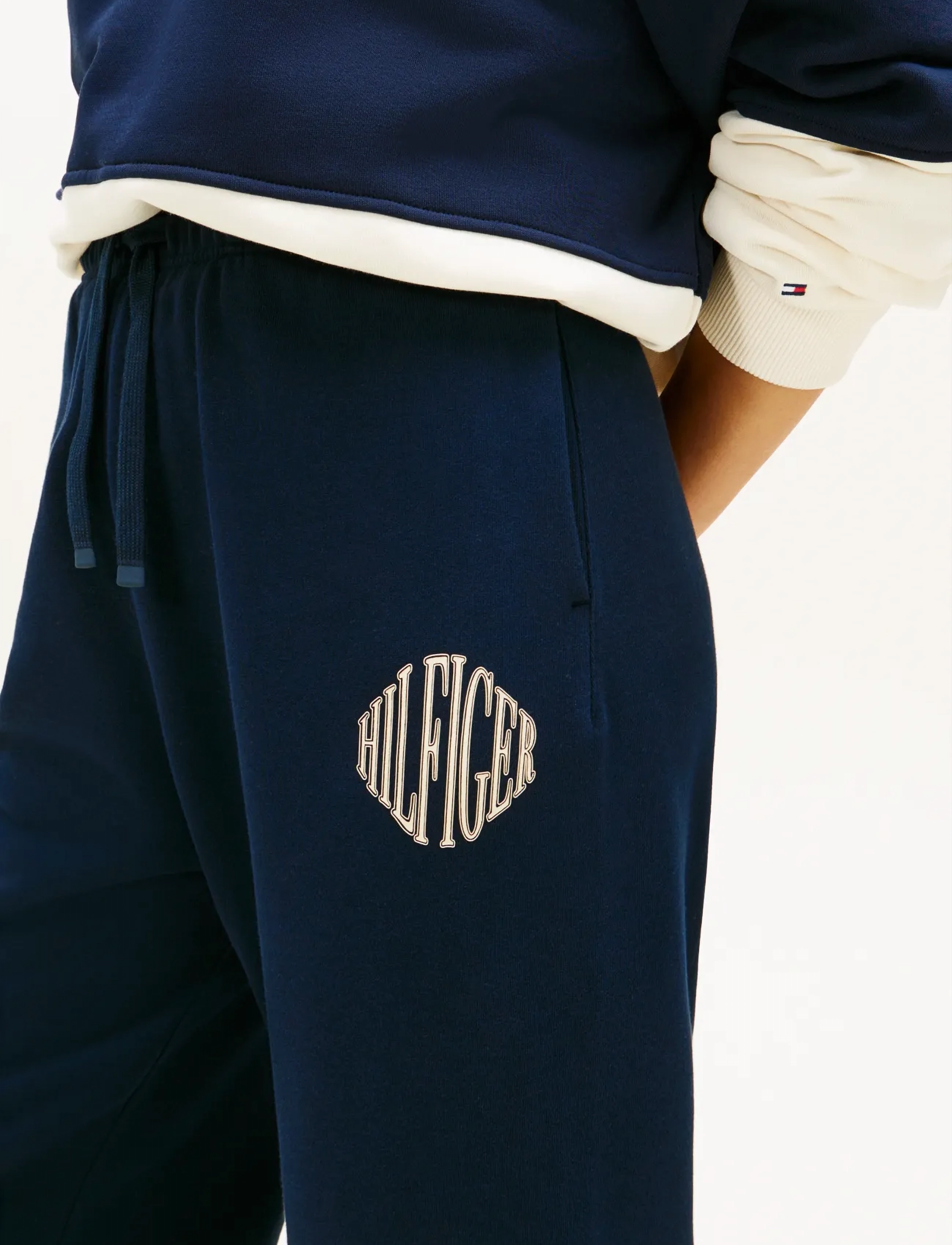TOMMY HILFIGER Varsity Terry Sweatpant mjukisbyxor dam – bild 3