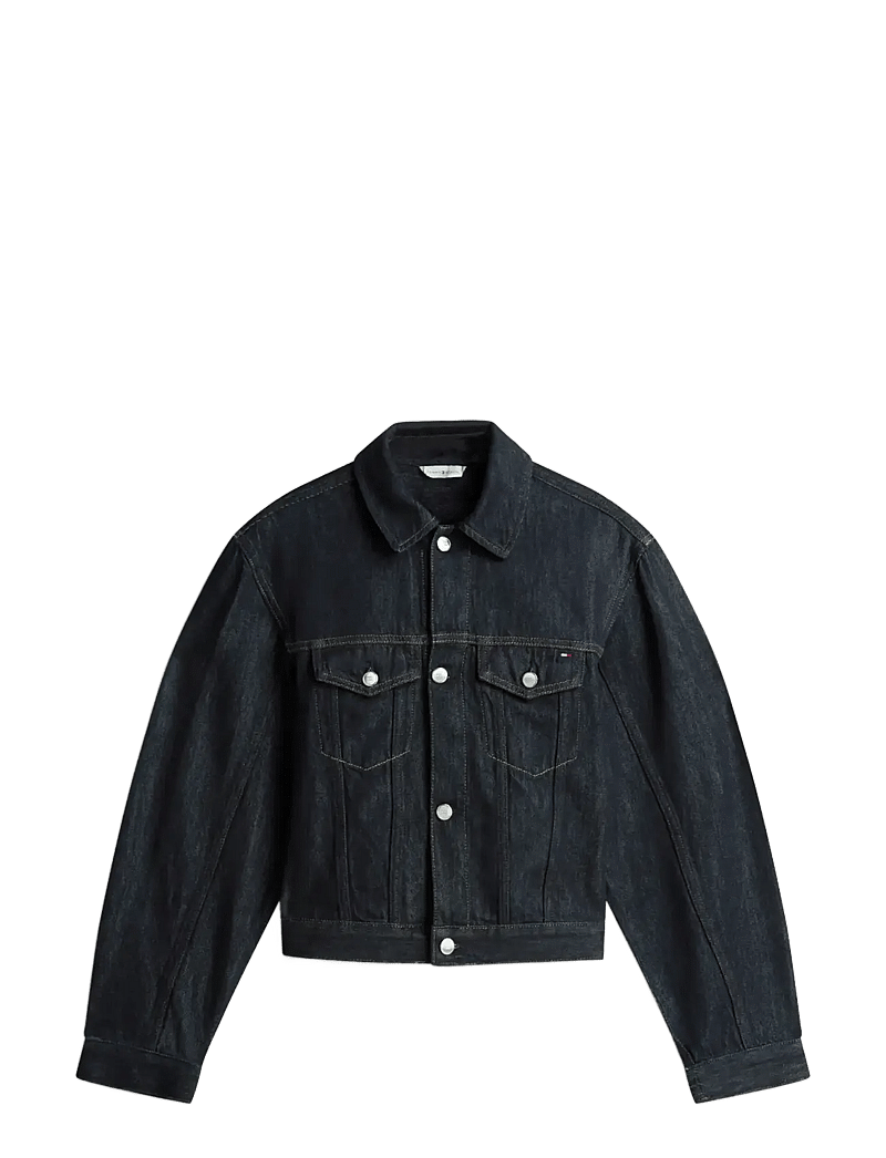 Tommy Hilfiger - DNM PURE PLEATED JACKET - kevättakit - pure - 1