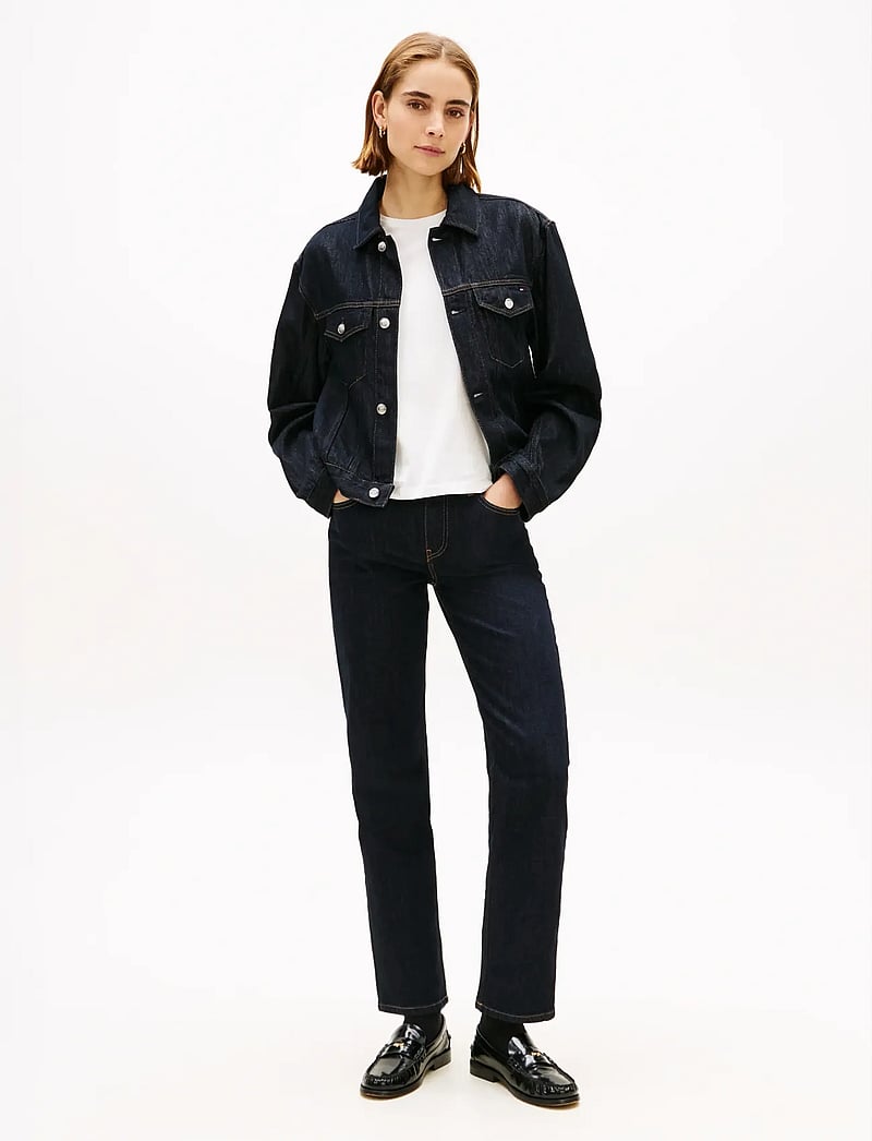 Tommy Hilfiger - DNM PURE PLEATED JACKET - kevättakit - pure - 2