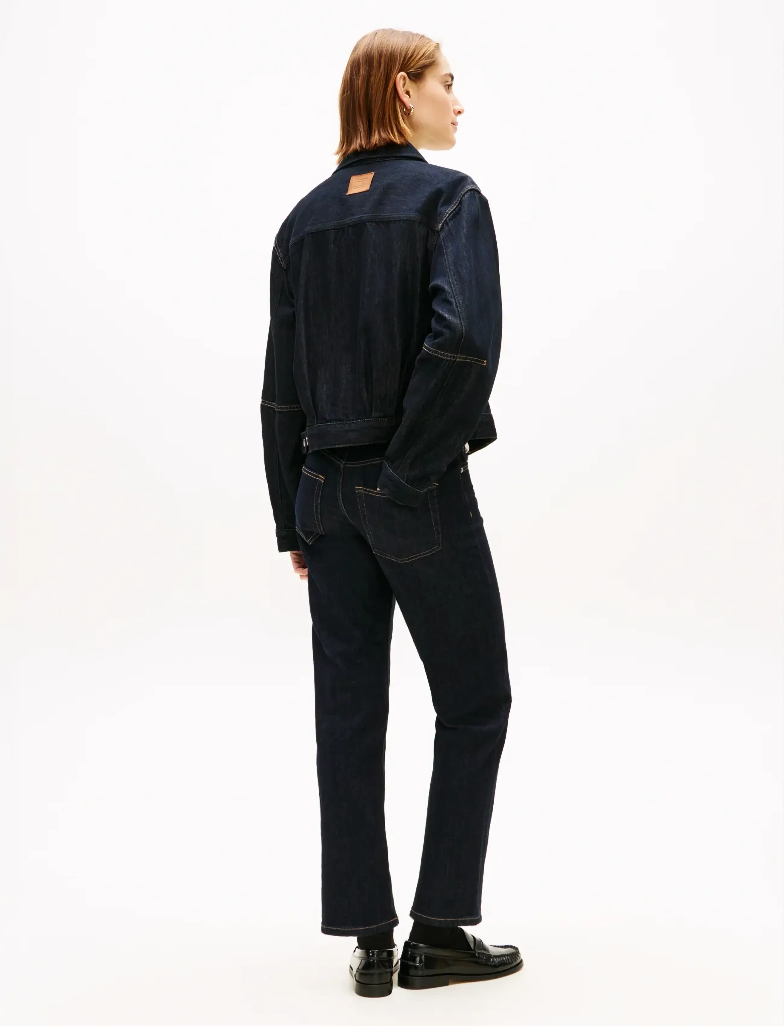 Tommy Hilfiger - DNM PURE PLEATED JACKET - frühlingsjacken - pure - 3