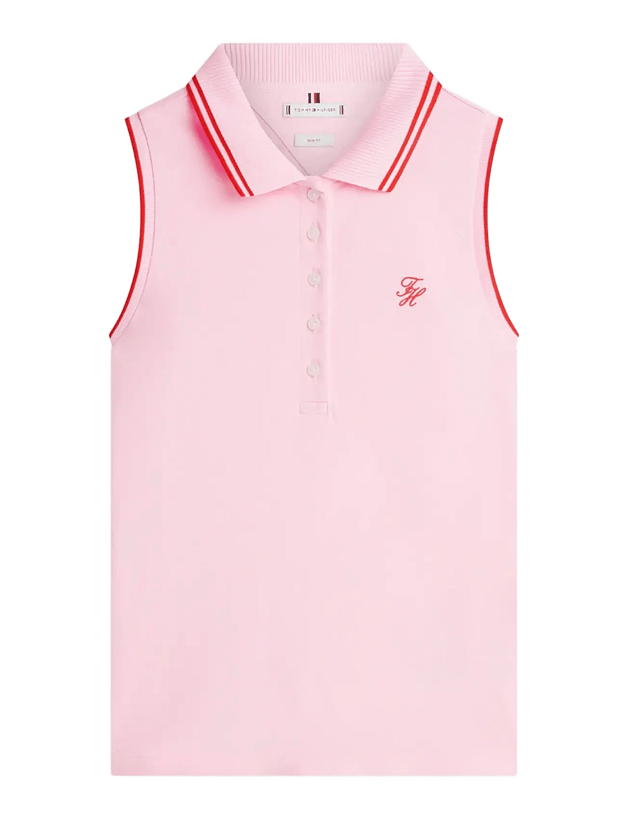 Tommy Hilfiger - SWIMSHOP COTTON POLO SS - polosärgid - classic pink - 1