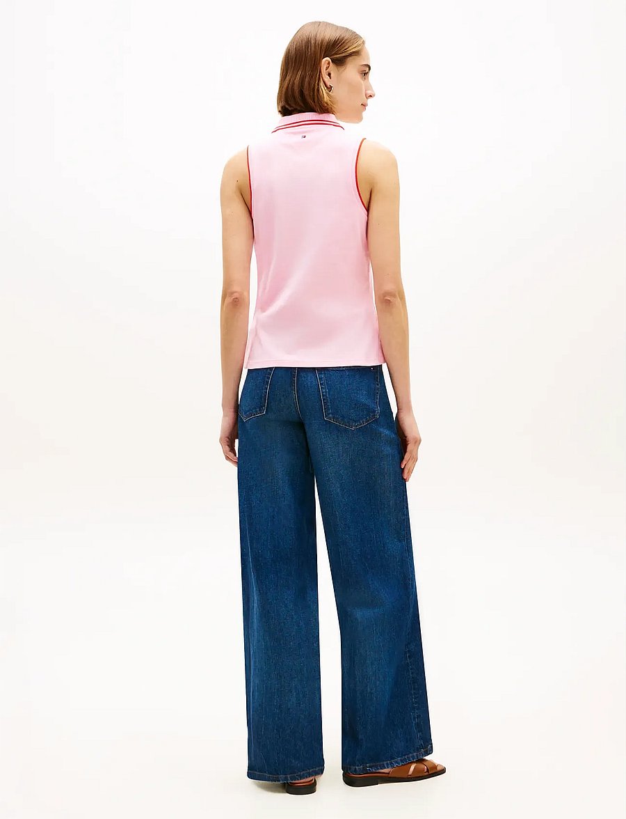 Tommy Hilfiger - SWIMSHOP COTTON POLO SS - polosärgid - classic pink - 2