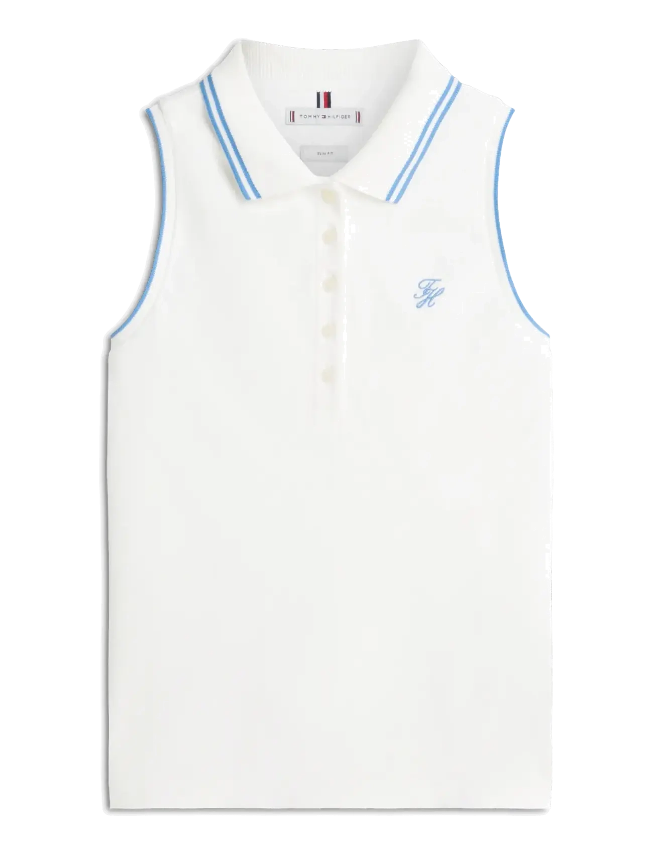 Tommy Hilfiger SWIMSHOP COTTON POLO SS - T-Shirts & Tops - ECRU / cream