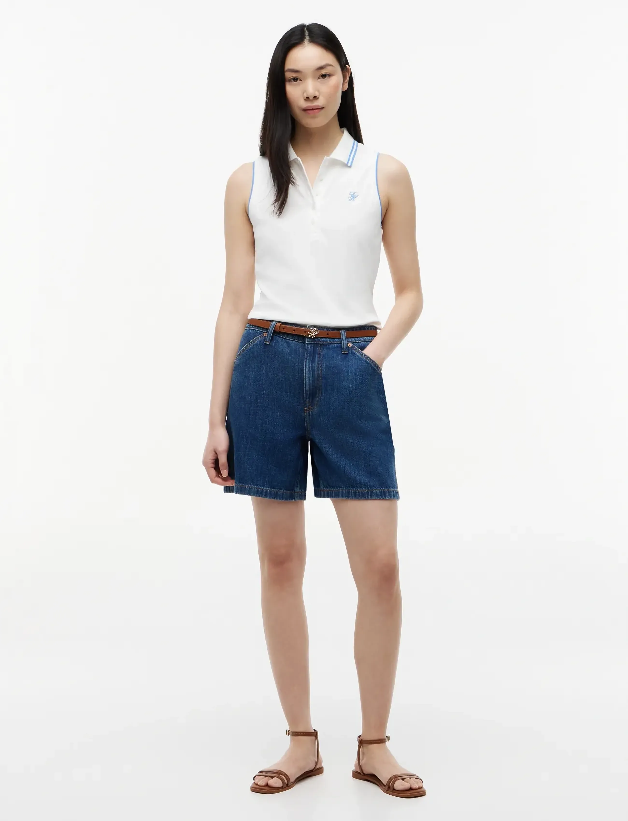 Tommy Hilfiger - SWIMSHOP COTTON POLO SS - poloer - ecru - 5