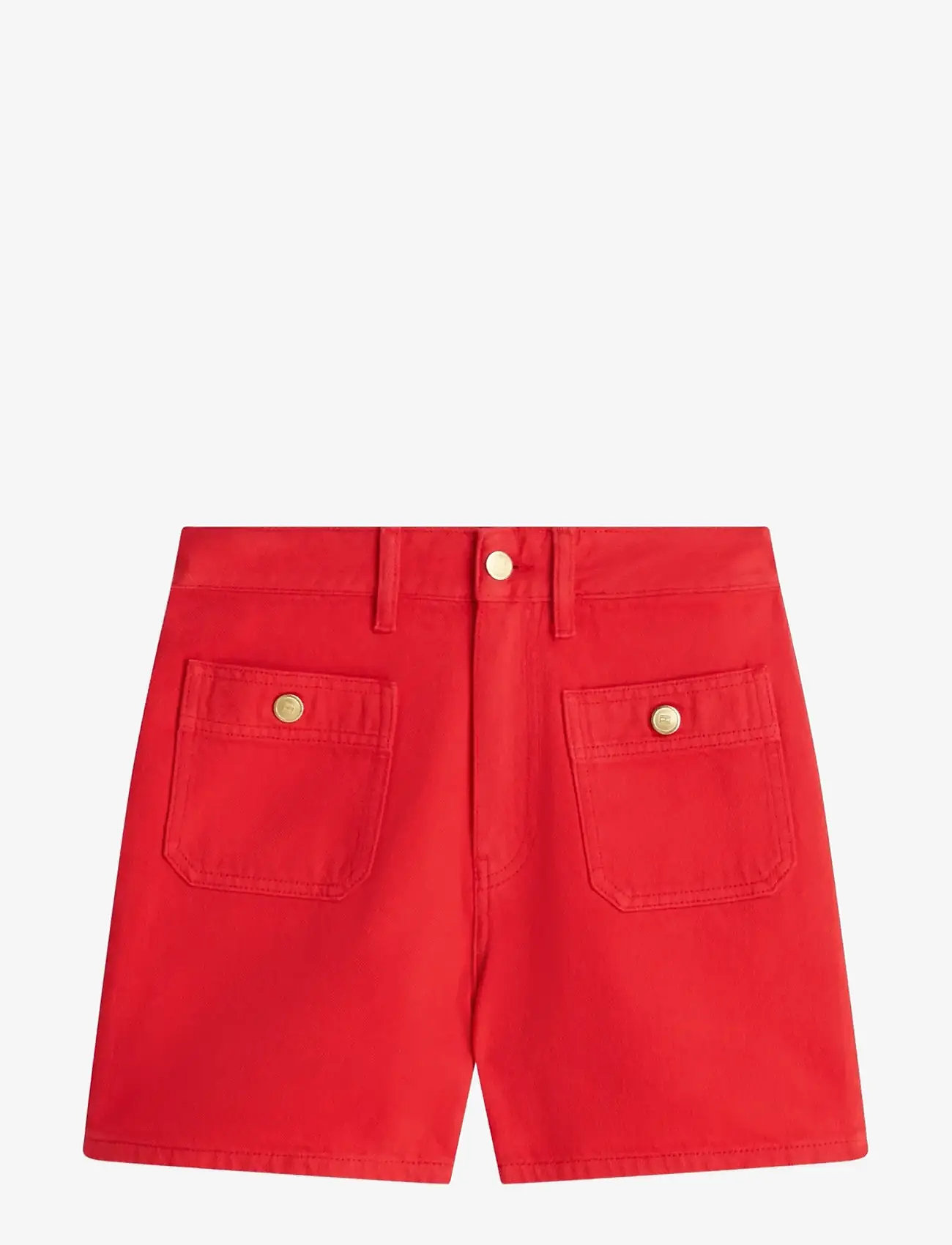 Tommy Hilfiger - DNM CLR MINI SHORT HW - lühikesed vabaajapüksid - fireworks - 1