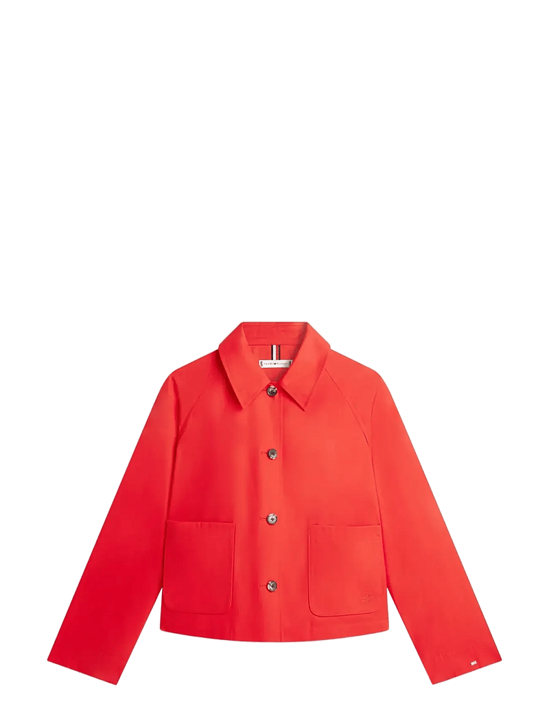 Tommy Hilfiger - COTTON SHORT JACKET - kevadjoped - fireworks - 1