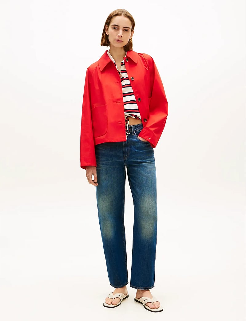 Tommy Hilfiger - COTTON SHORT JACKET - kevadjoped - fireworks - 3