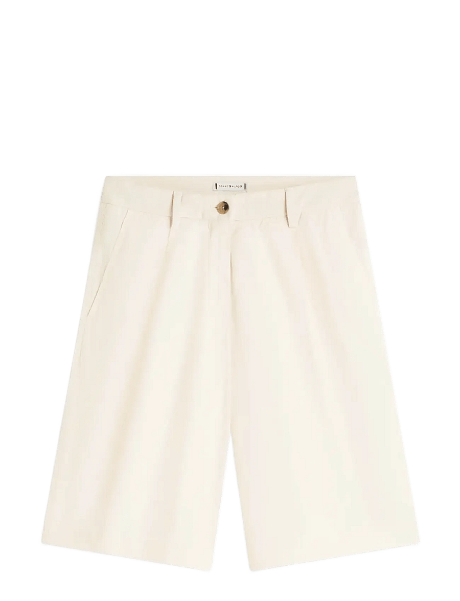 Tommy Hilfiger - WASHED COTTON PLEATED SHORT - bermudashorts - calico - 1