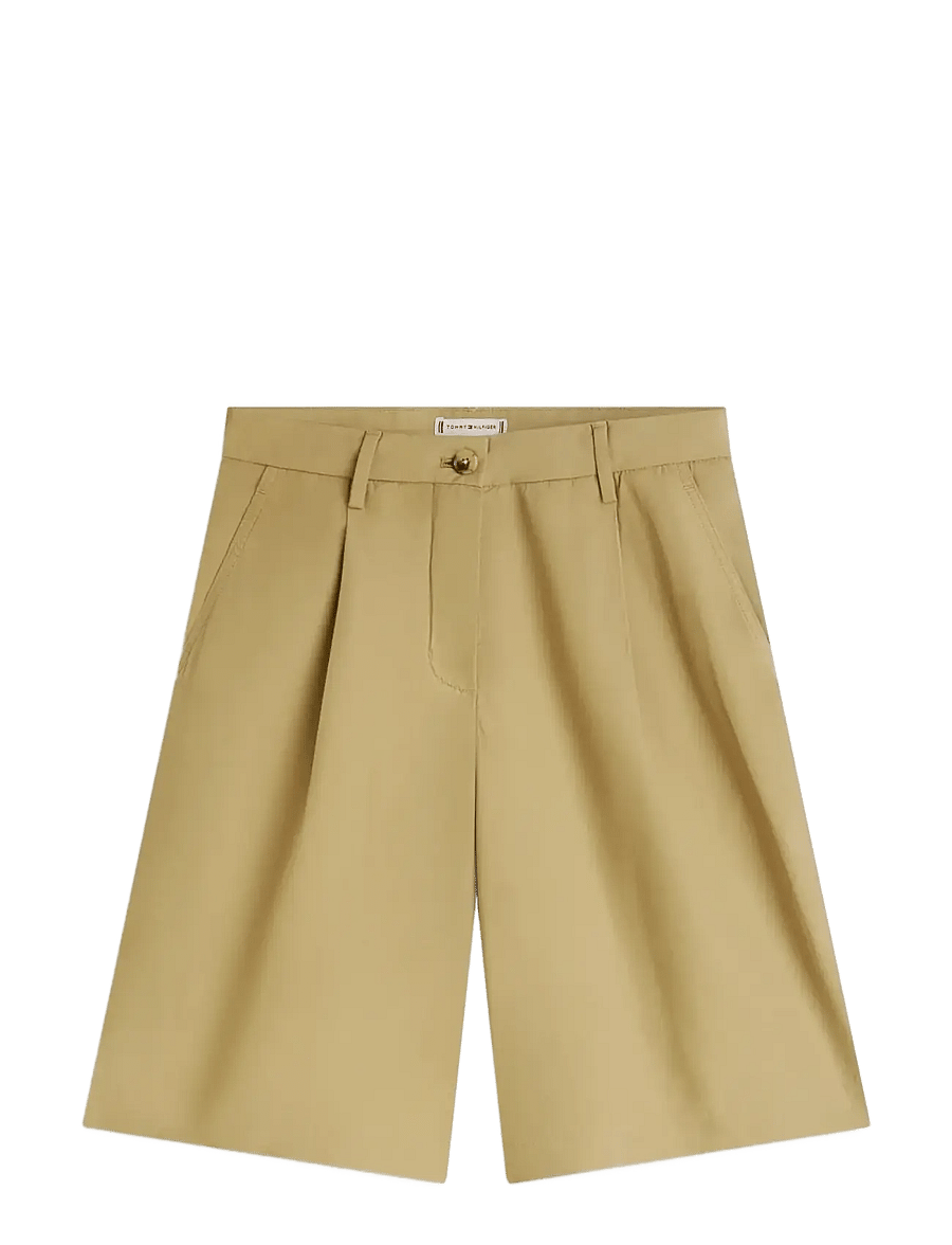 Tommy Hilfiger - WASHED COTTON PLEATED SHORT - bermudashorts - woodridge - 1