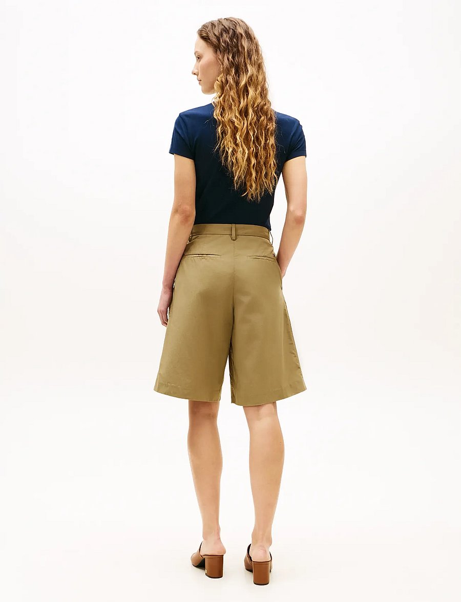 Tommy Hilfiger - WASHED COTTON PLEATED SHORT - bermudashorts - woodridge - 2