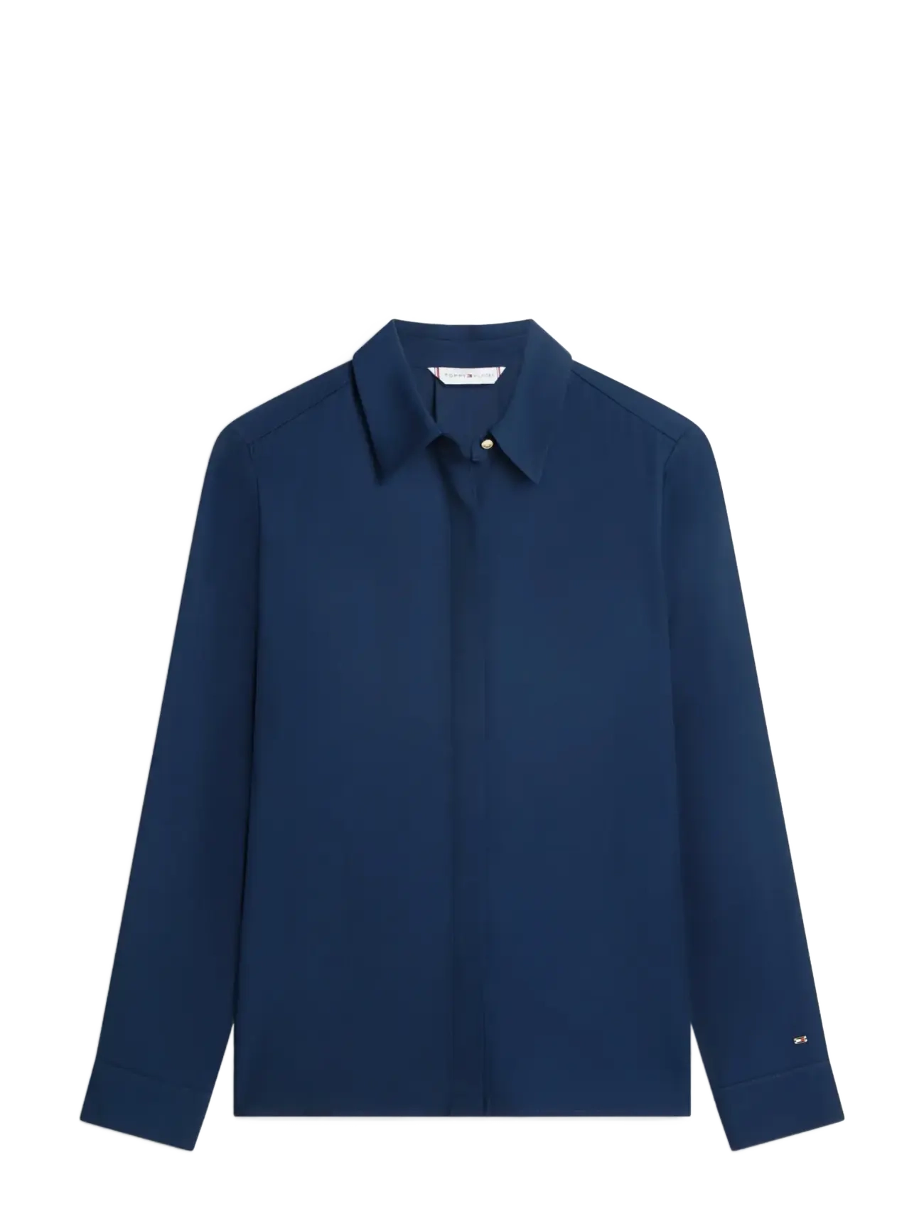 Tommy Hilfiger VIS TWILL BUTTON UP SHIRT - Kläder - DARK NIGHT NAVY / navy