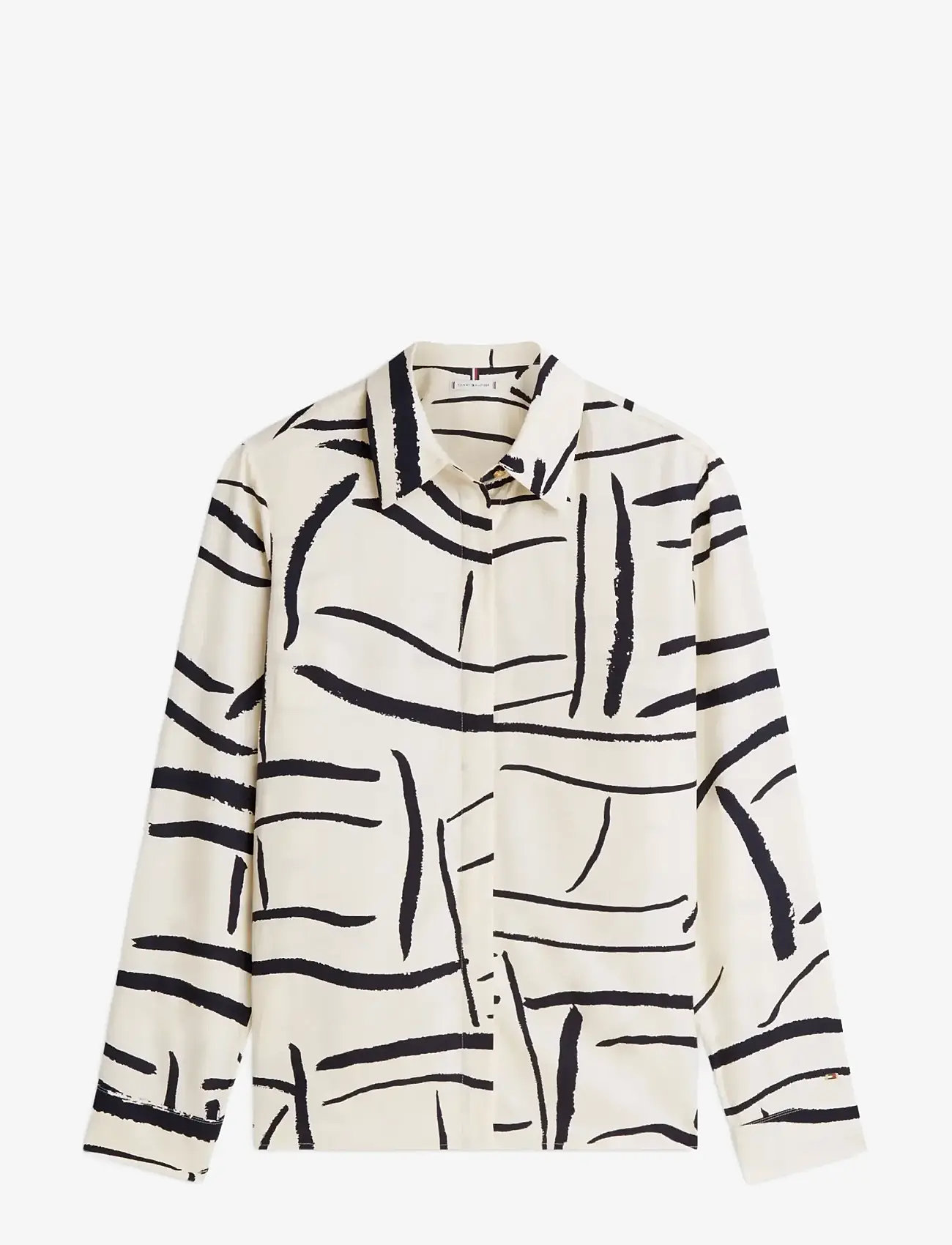 Tommy Hilfiger - VIS TWILL BUTTON UP SHIRT - langærmede skjorter - flag feathers calico - 1