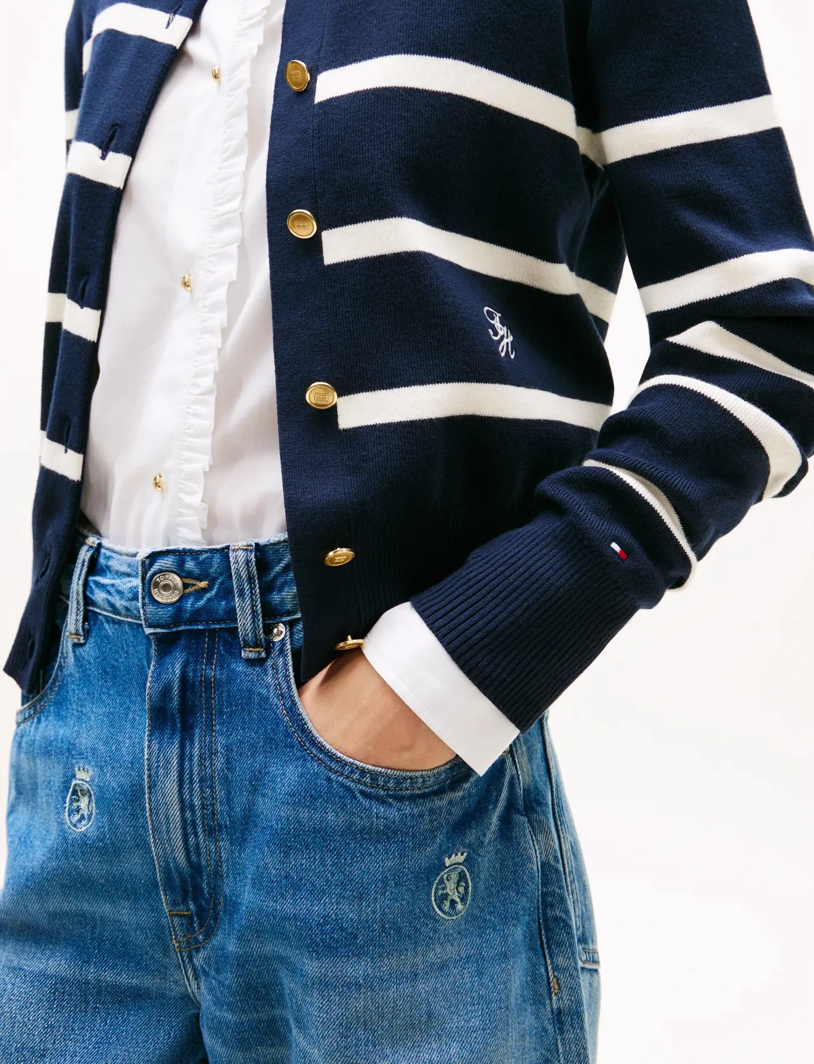 Co Full Needle C-Nk Cardi 4