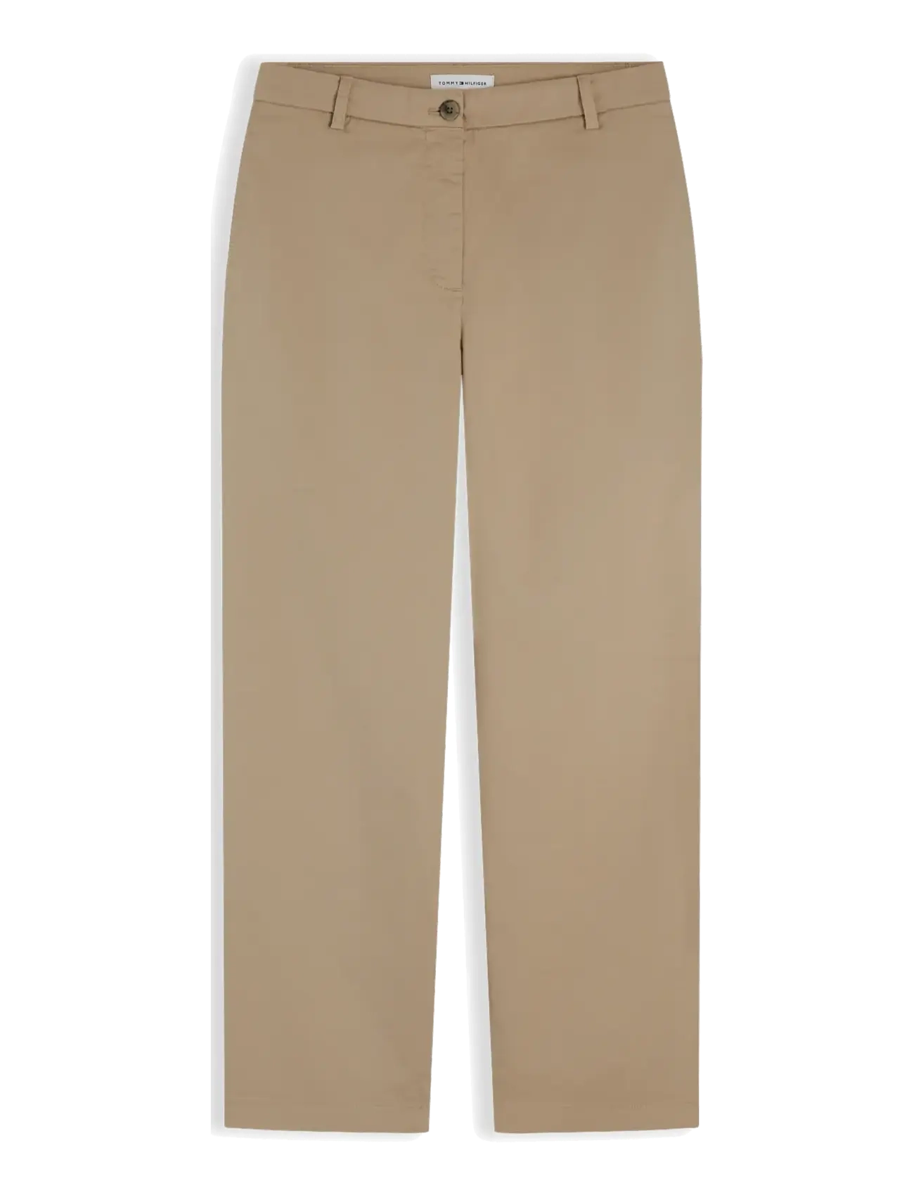 Tommy Hilfiger - CO GMD SLIM STRAIGHT CHINO - slim fit bukser - beige - 1