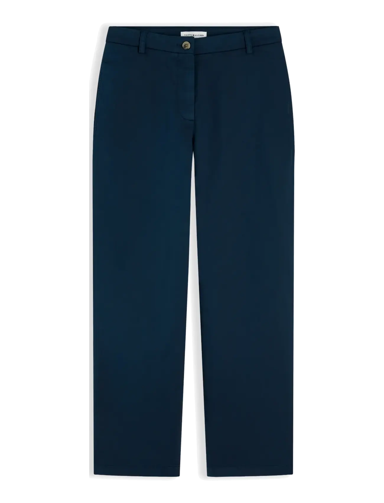Tommy Hilfiger CO GMD SLIM STRAIGHT CHINO - Tommy Hilfiger - DARK NIGHT NAVY / navy