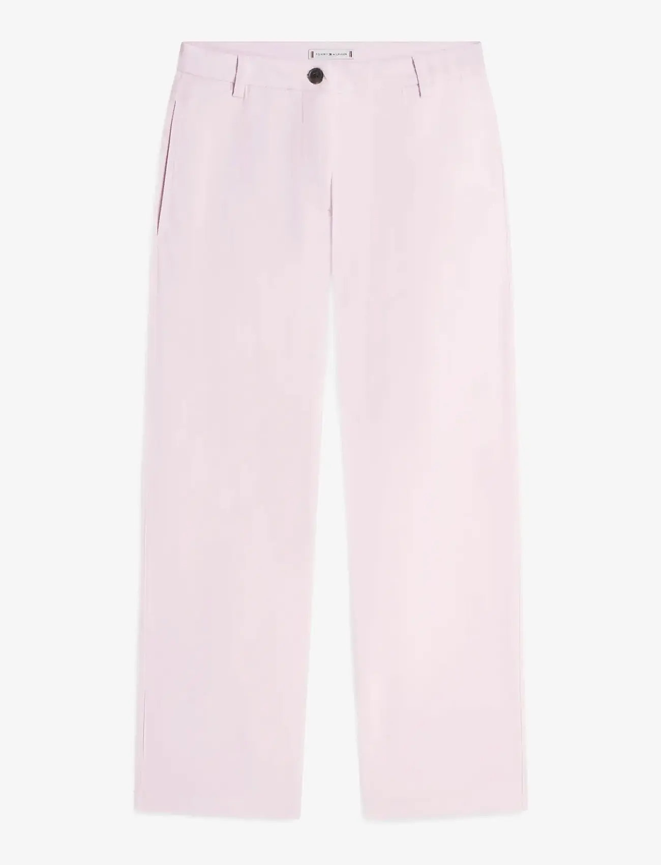 Tommy Hilfiger - CO GMD SLIM STRAIGHT CHINO - slim fit bukser - lilac powder - 1