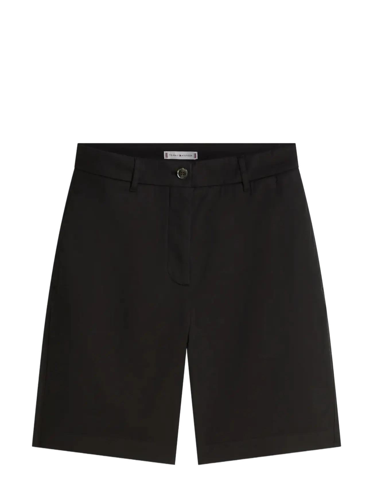 Tommy Hilfiger CO GMD BLEND CHINO SHORT - Shorts - BLACK / black
