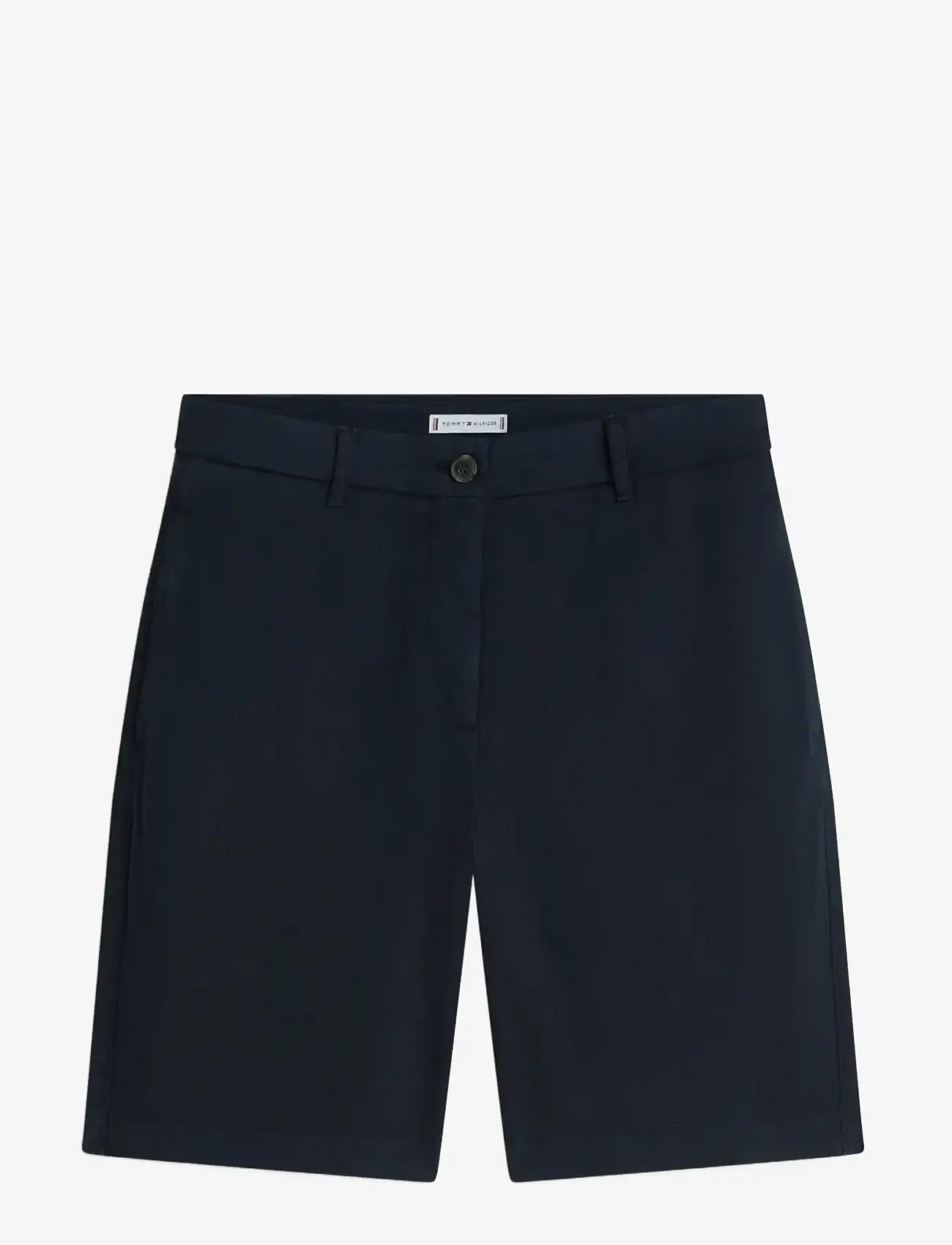 Tommy Hilfiger - CO GMD BLEND CHINO SHORT - chino lühikesed püksid - dark night navy - 1