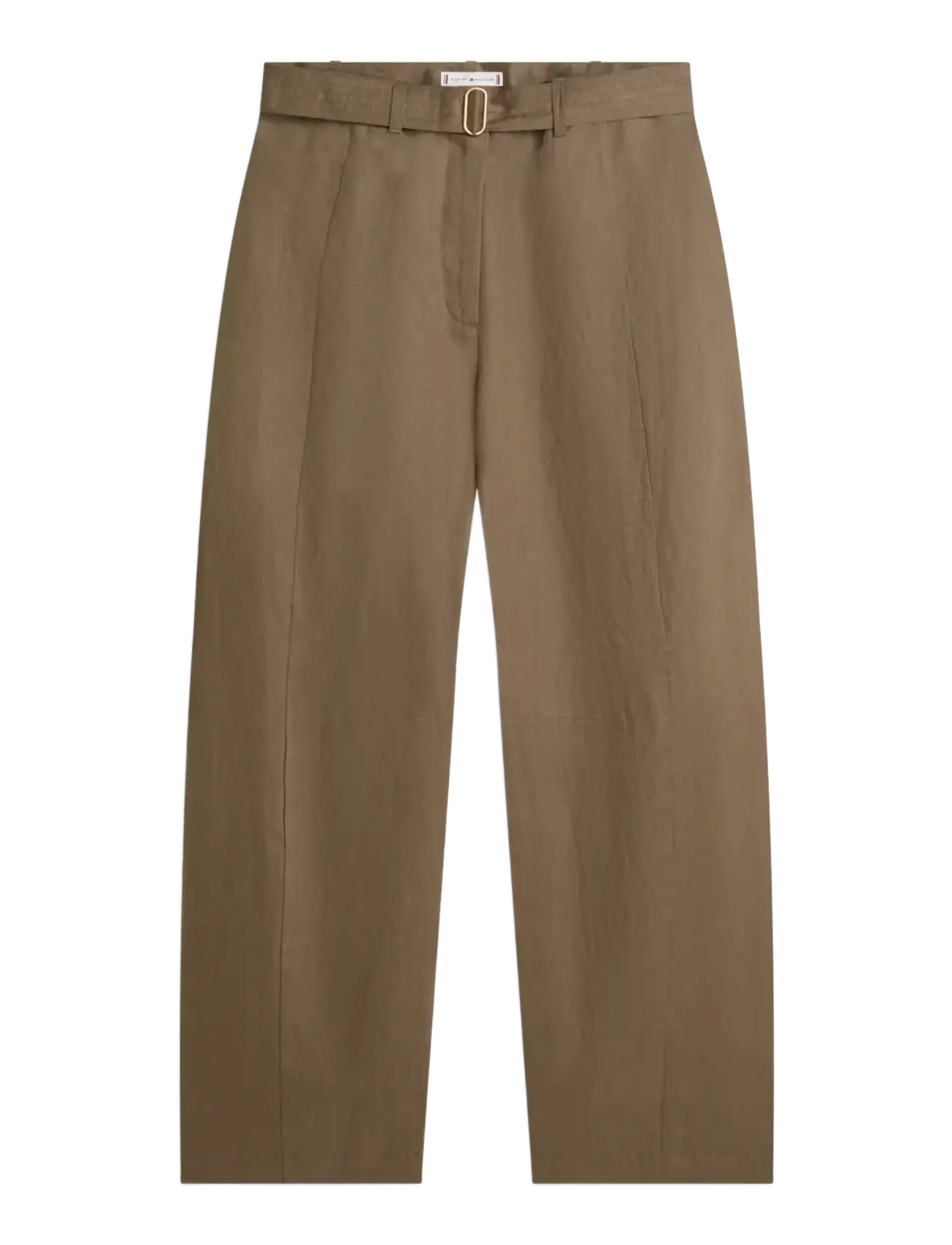 TOMMY HILFIGER Linen Utility Barrel Hose Khaki - 44 - Damen