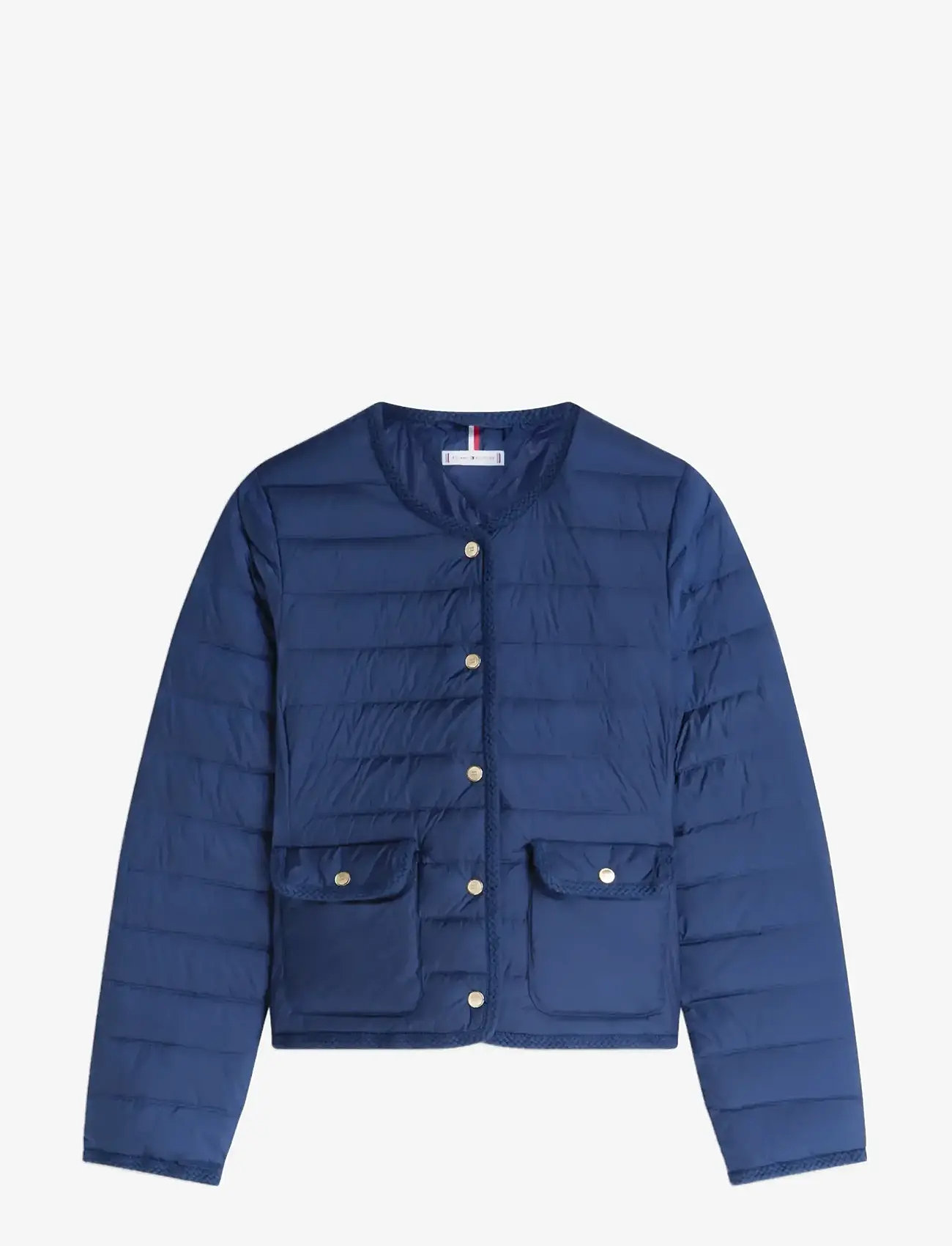 Tommy Hilfiger - FEMININE LW DOWN JACKET - frühlingsjacken - dark night navy - 1