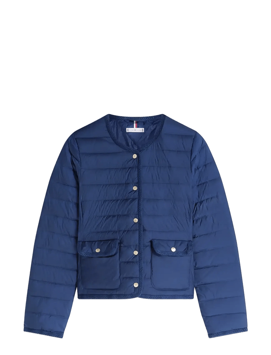 Tommy Hilfiger - FEMININE LW DOWN JACKET - vinterjakker - dark night navy - 1