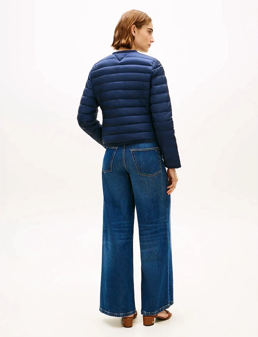 Tommy Hilfiger - FEMININE LW DOWN JACKET - vinterjakker - dark night navy - 2