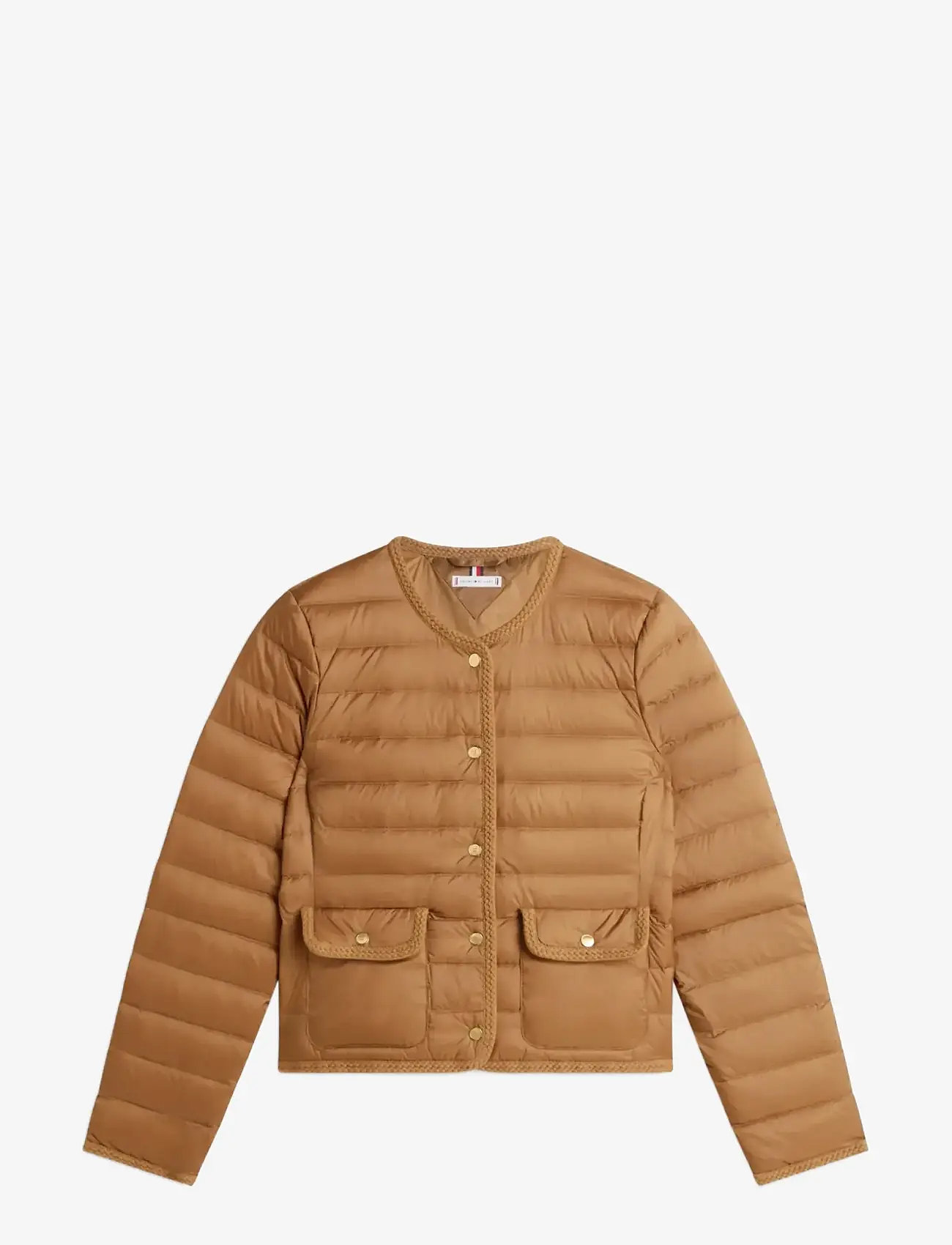 Tommy Hilfiger - FEMININE LW DOWN JACKET - forårsjakker - hickory - 1