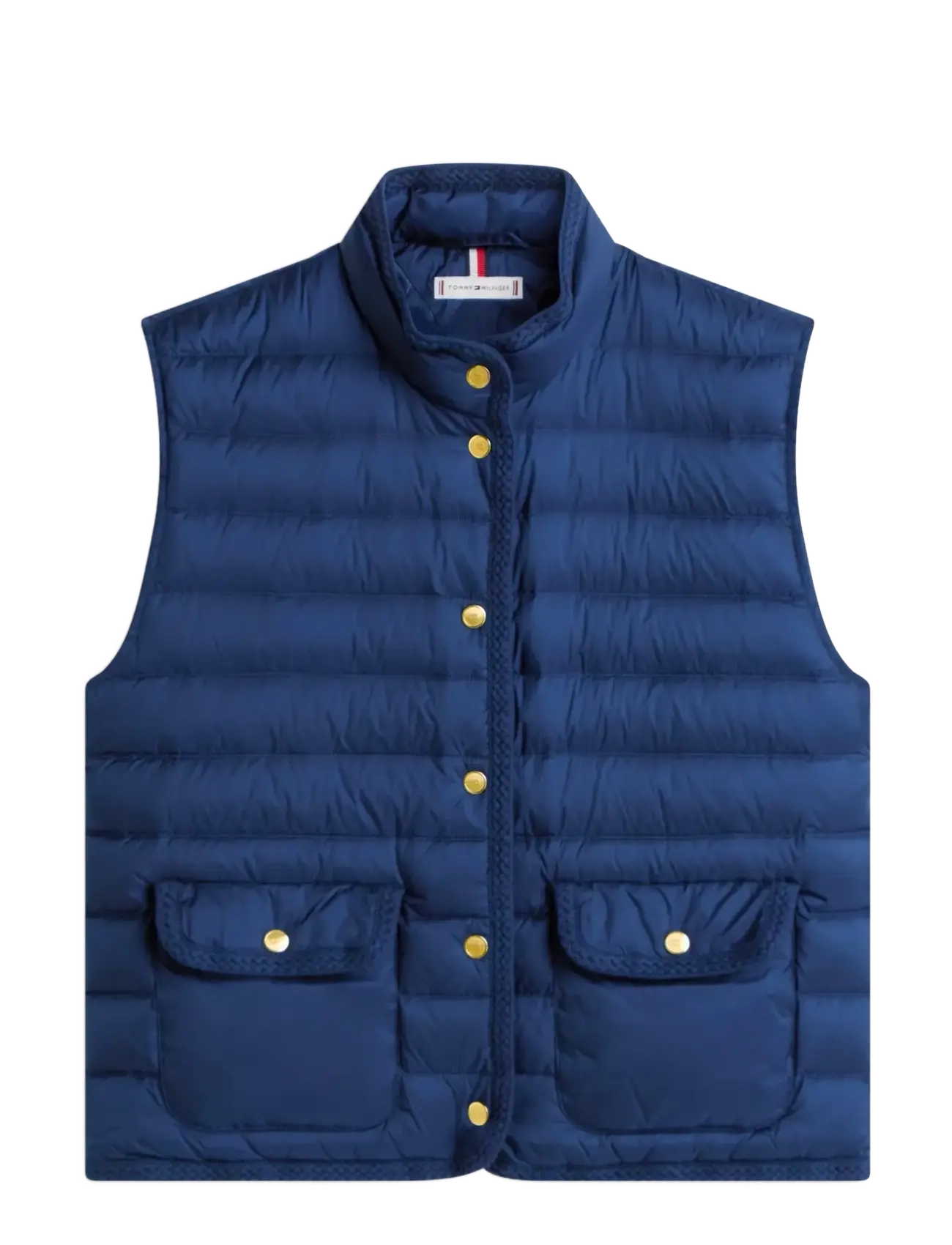 Tommy Hilfiger FEMININE LW DOWN VEST - Vests - DARK NIGHT NAVY / navy