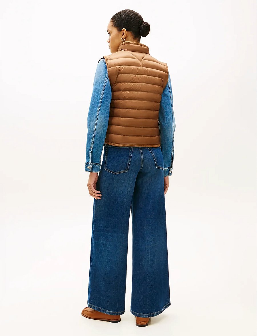 Tommy Hilfiger - FEMININE LW DOWN VEST - frühlingsjacken - hickory - 2